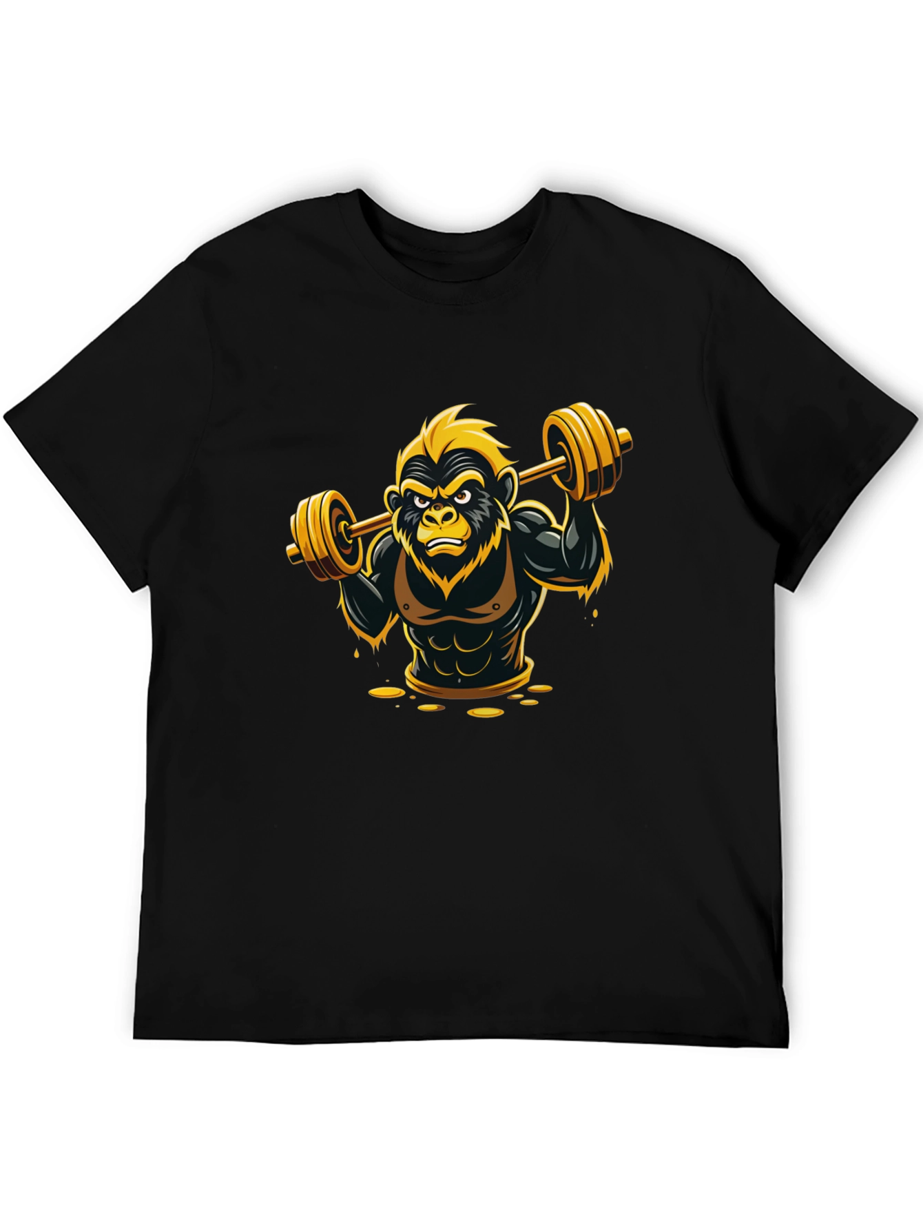 Gorilla Gym T-Shirt - Black