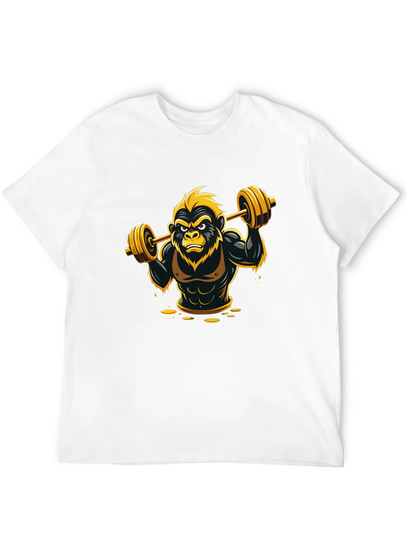 Gorilla Gym T-Shirt - Black