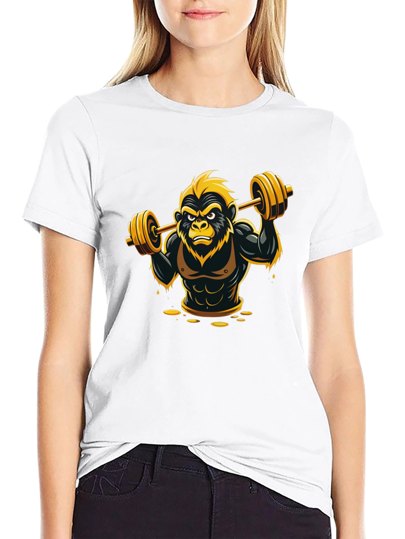 Gorilla Gym T-Shirt - Black