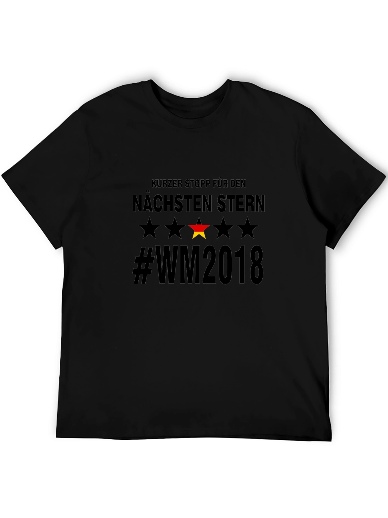 Germany Soccer T-Shirt - Kurzer Stopp WM 2018
