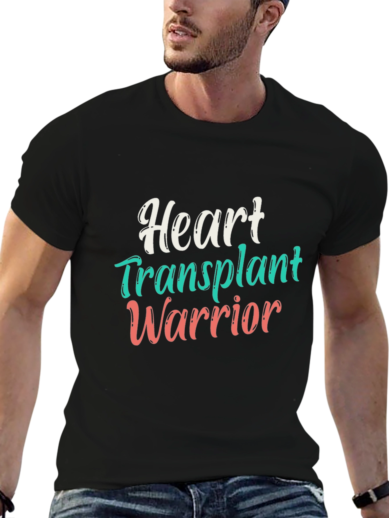 Heart Transplant Warrior Graphic Tee