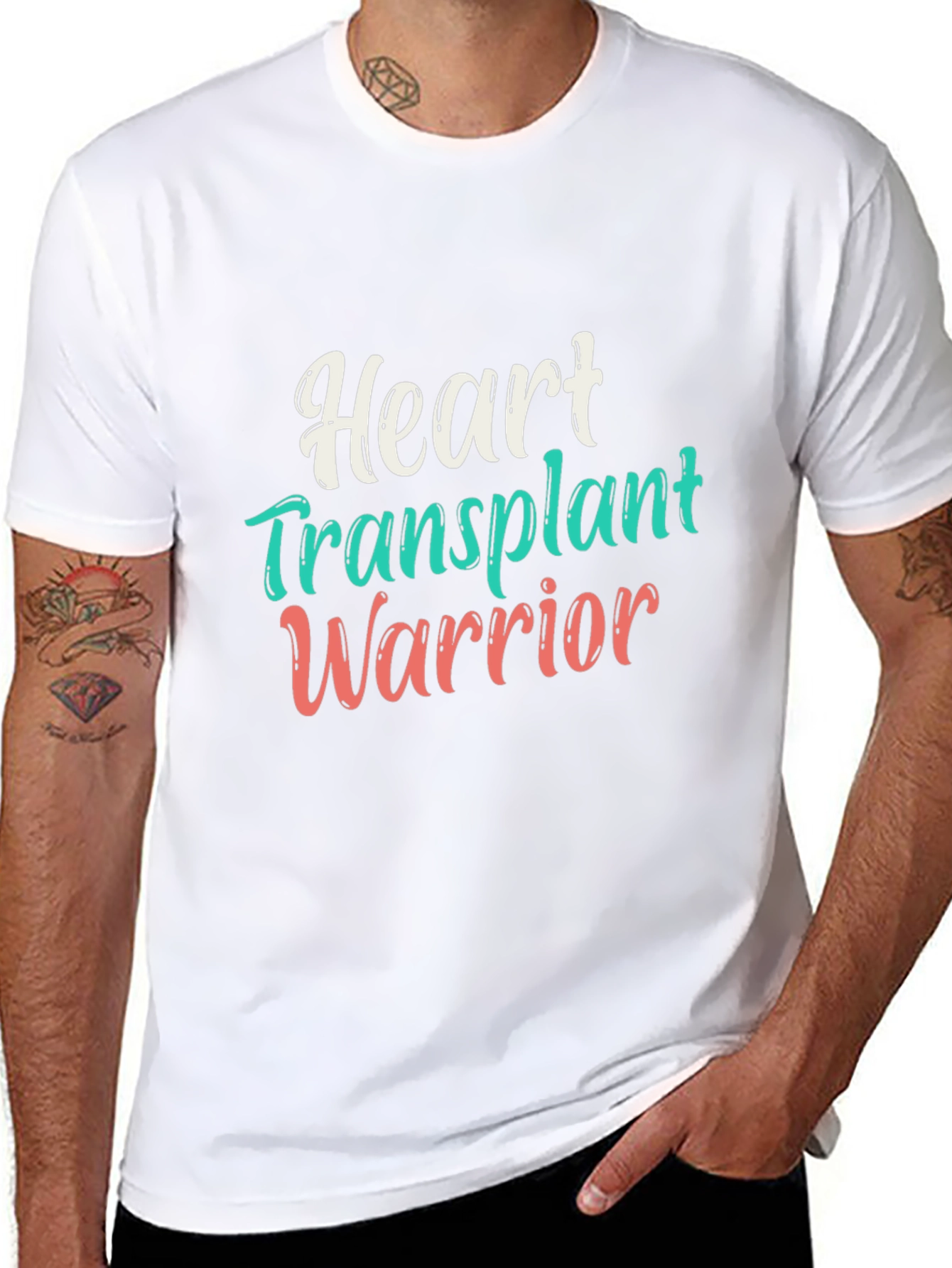 Heart Transplant Warrior Graphic Tee