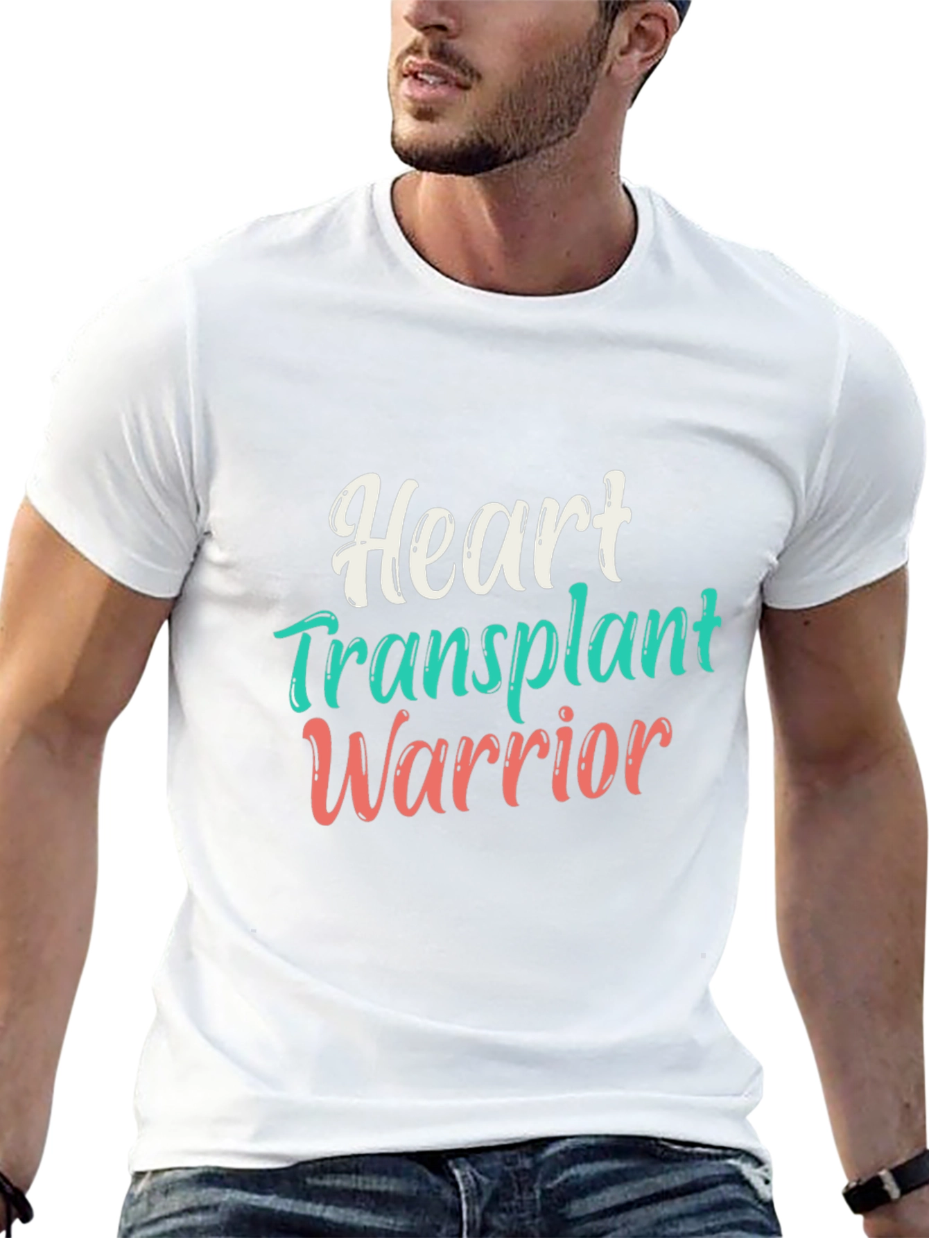 Heart Transplant Warrior Graphic Tee