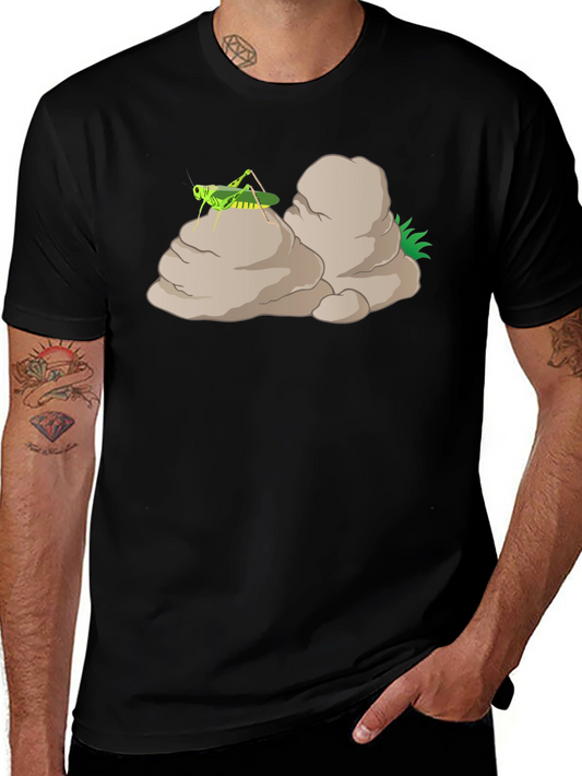 Grasshopper on Rocks Graphic Tee