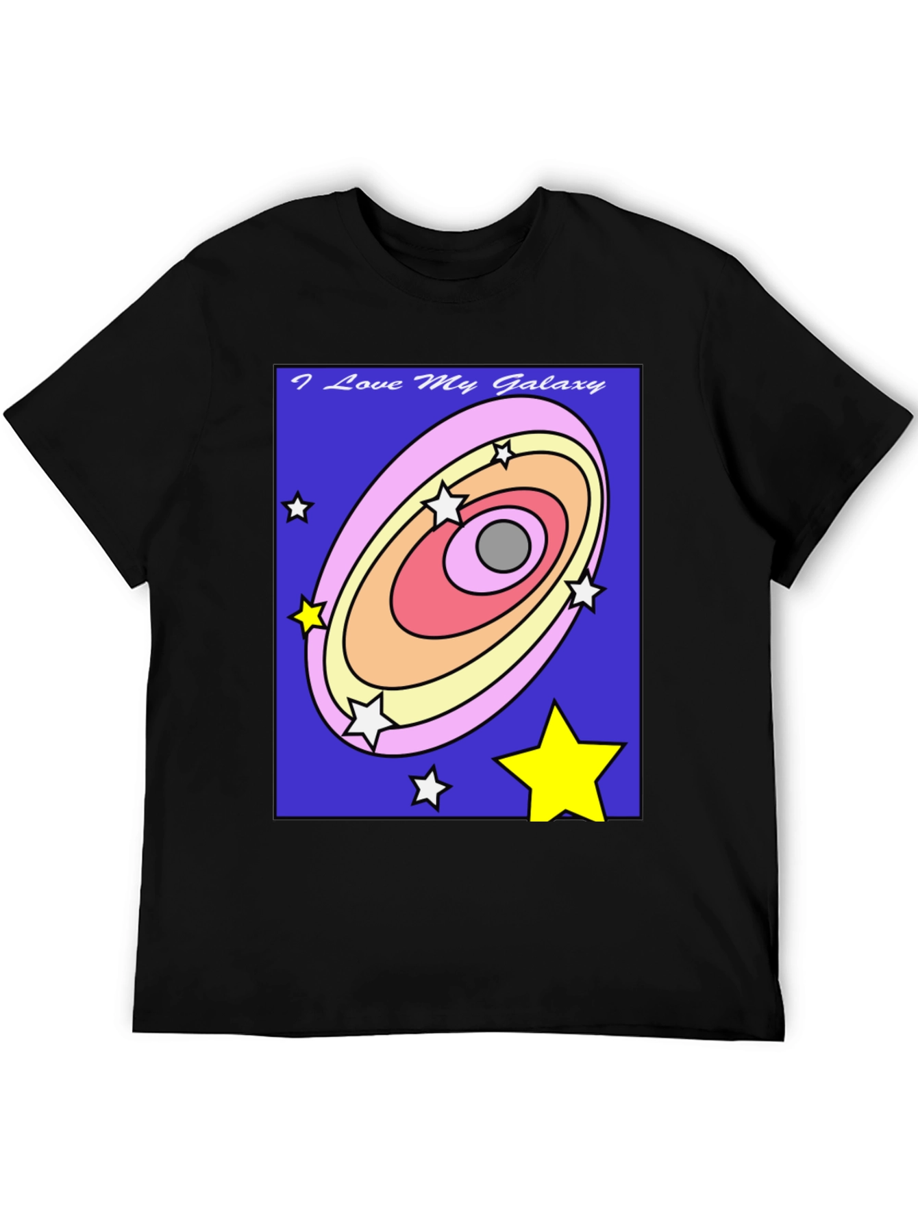 Galaxy Lover T-Shirt - Cosmic Star Design