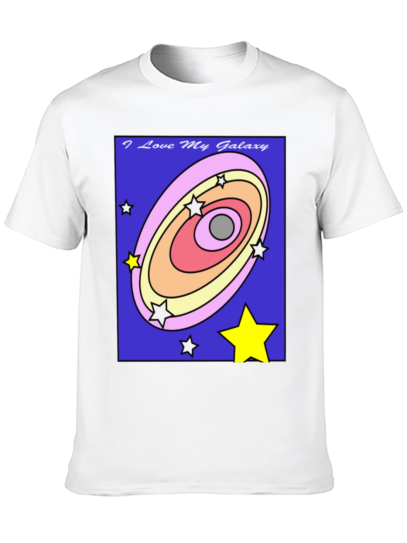 Galaxy Lover T-Shirt - Cosmic Star Design