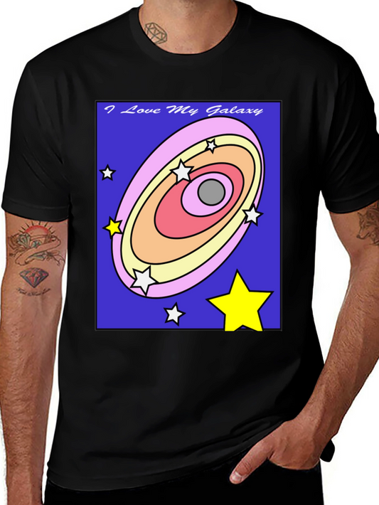Galaxy Lover T-Shirt - Cosmic Star Design
