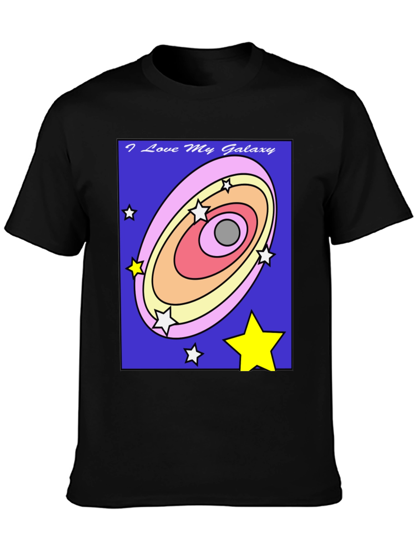 Galaxy Lover T-Shirt - Cosmic Star Design