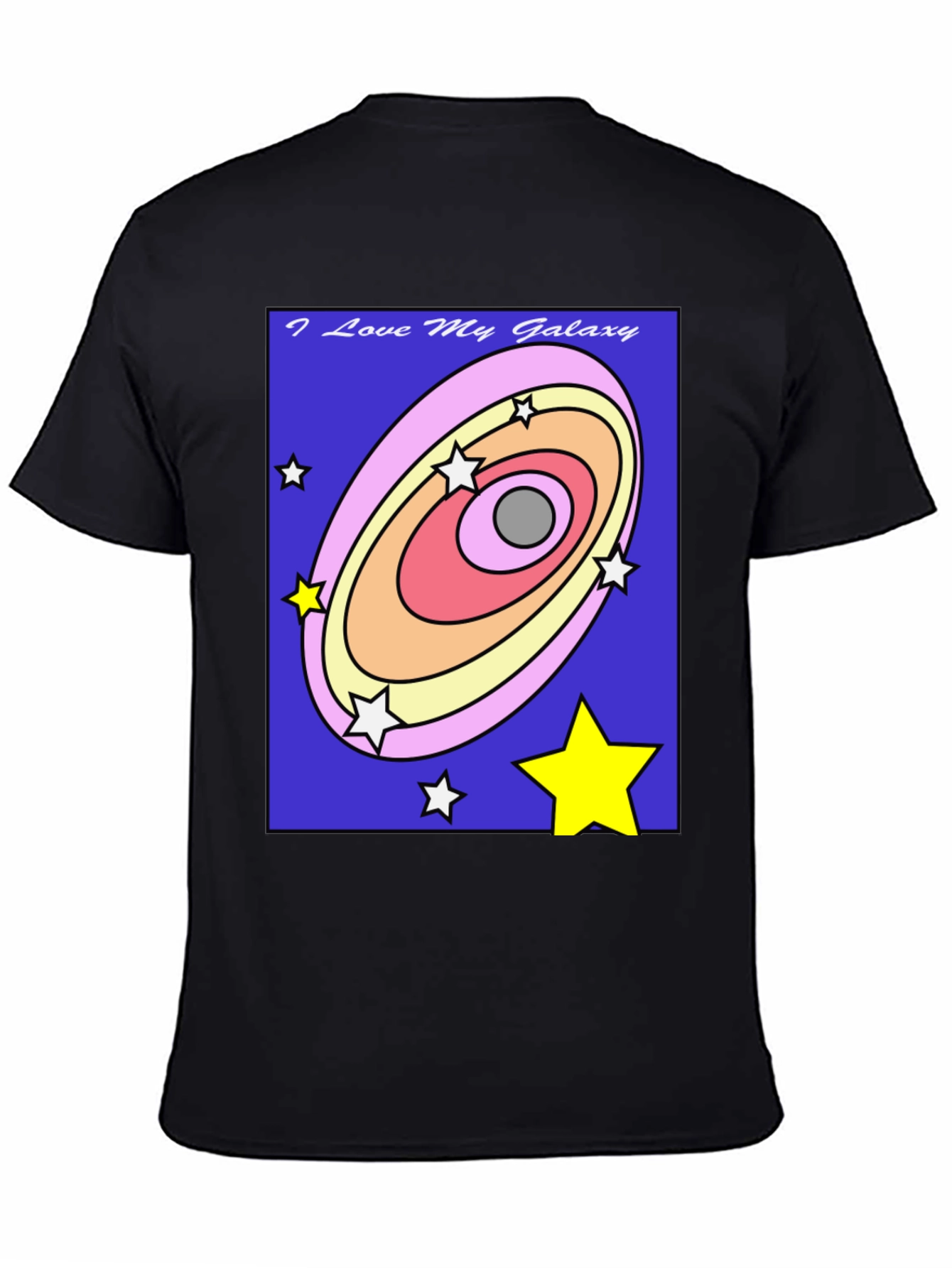 Galaxy Lover T-Shirt - Cosmic Star Design