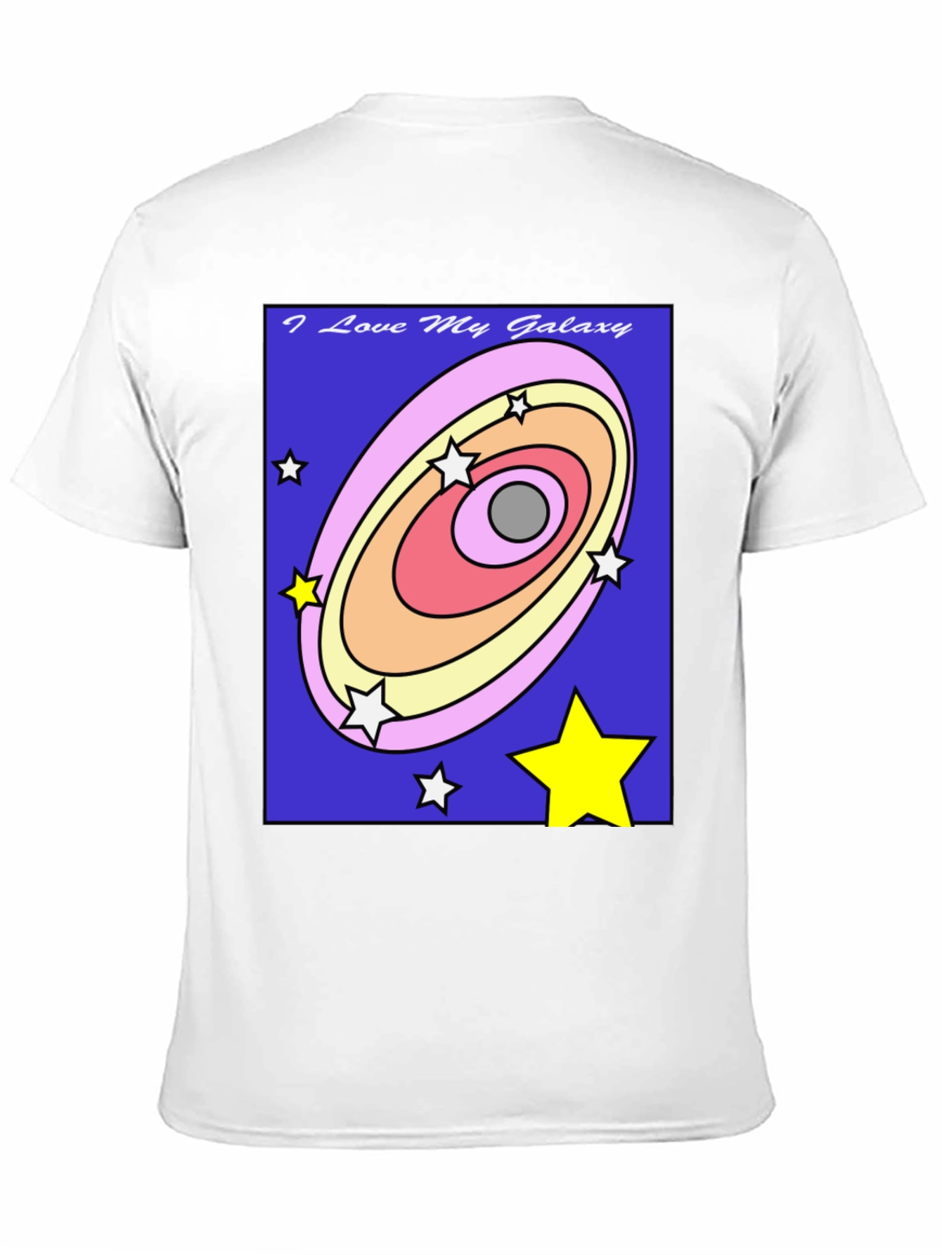 Galaxy Lover T-Shirt - Cosmic Star Design