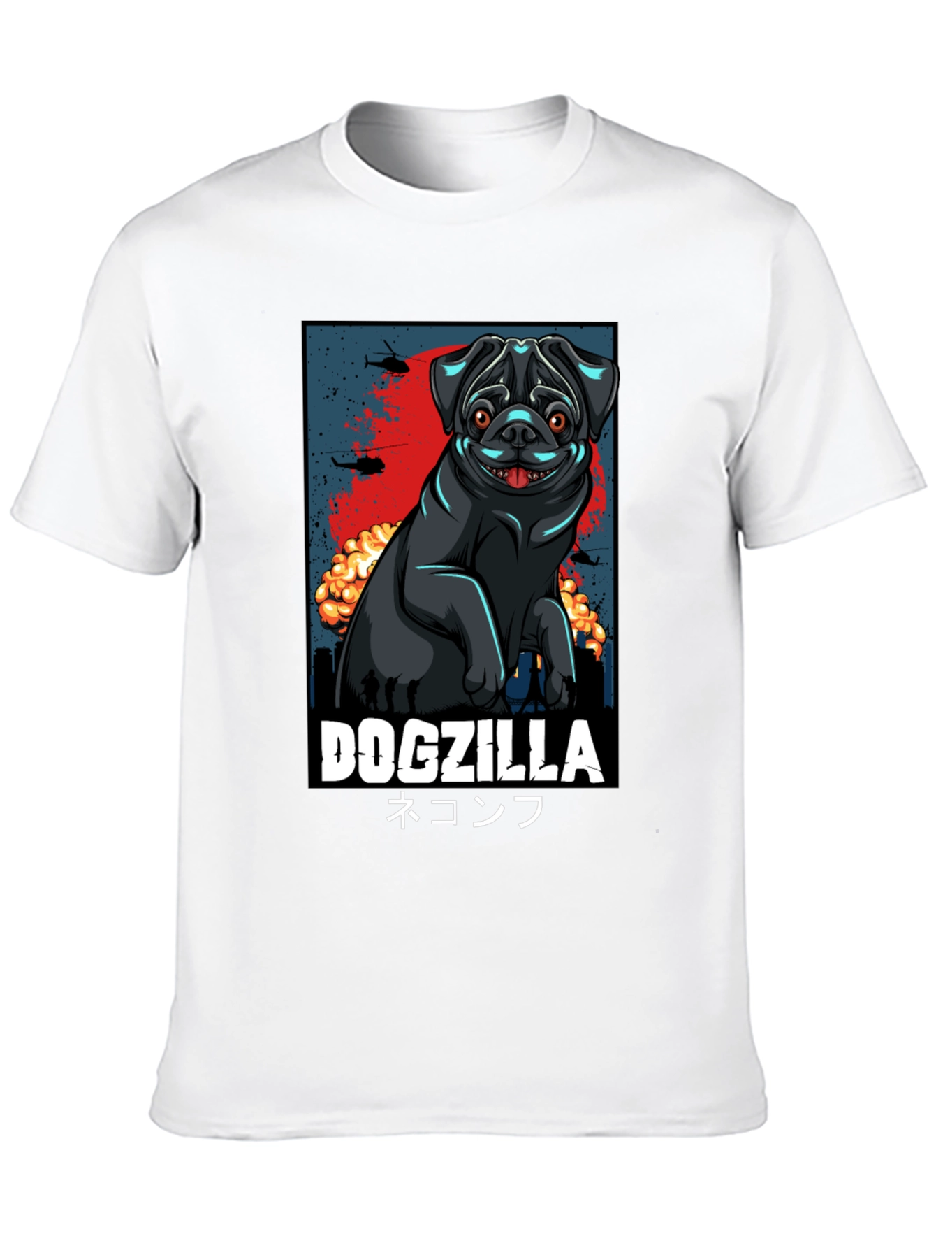 Dogzilla T-Shirt | Pugzilla Tee