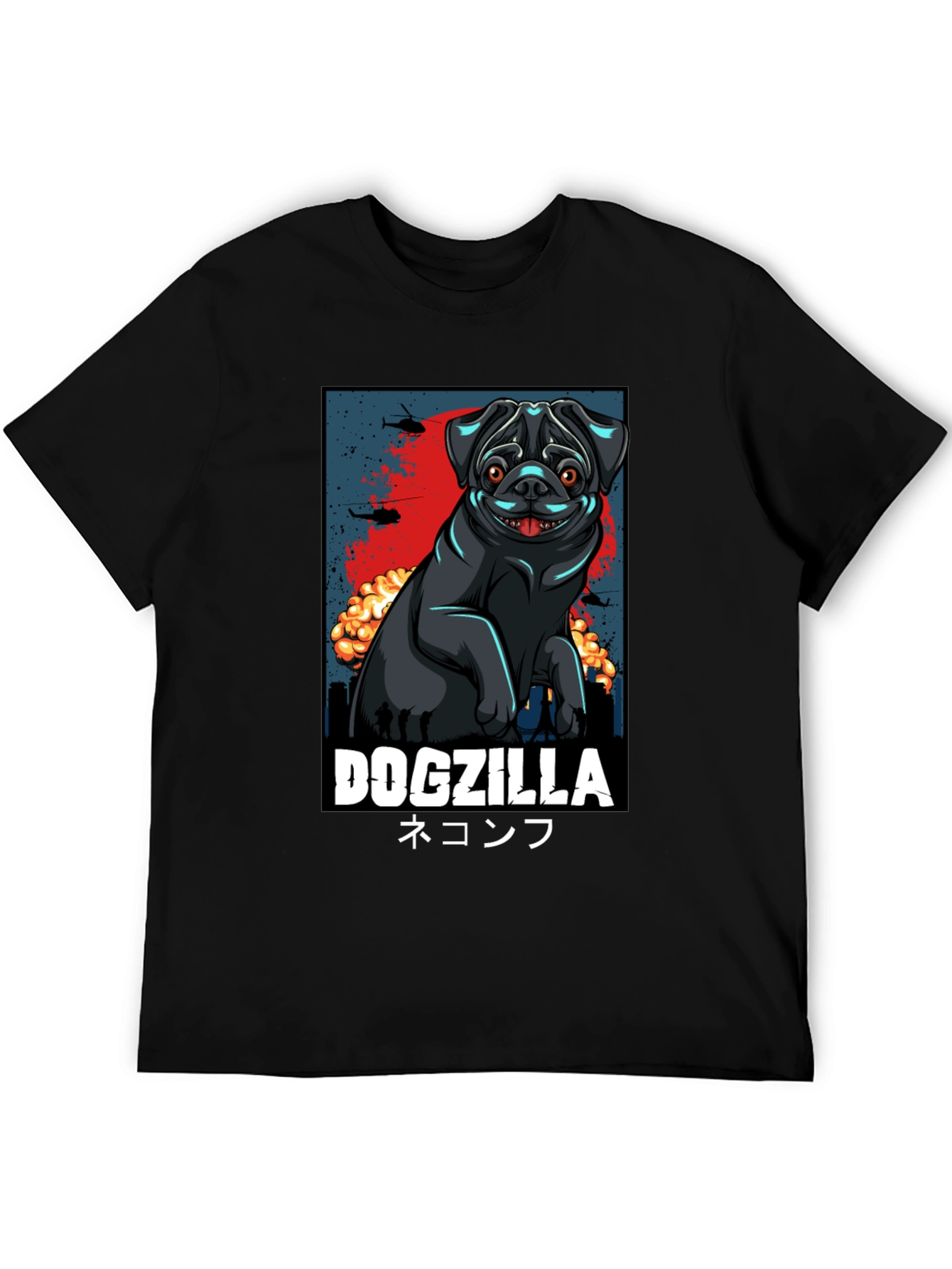 Dogzilla T-Shirt | Pugzilla Tee