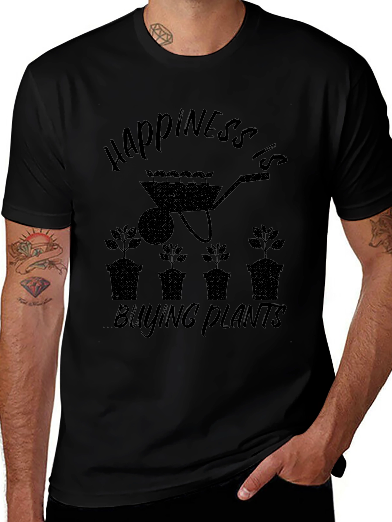 Happiness is Buying Plants T-Shirt