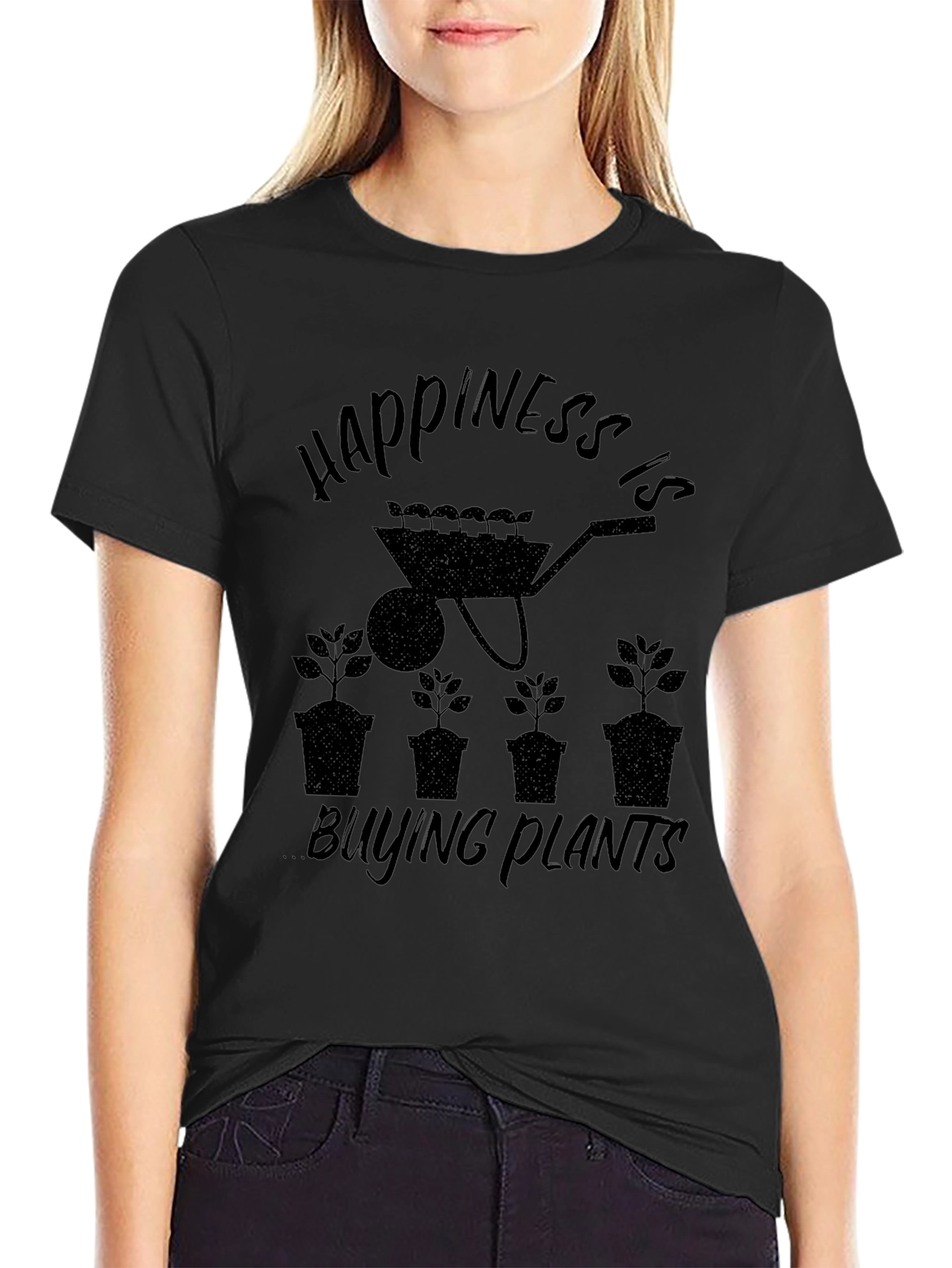 Happiness is Buying Plants T-Shirt