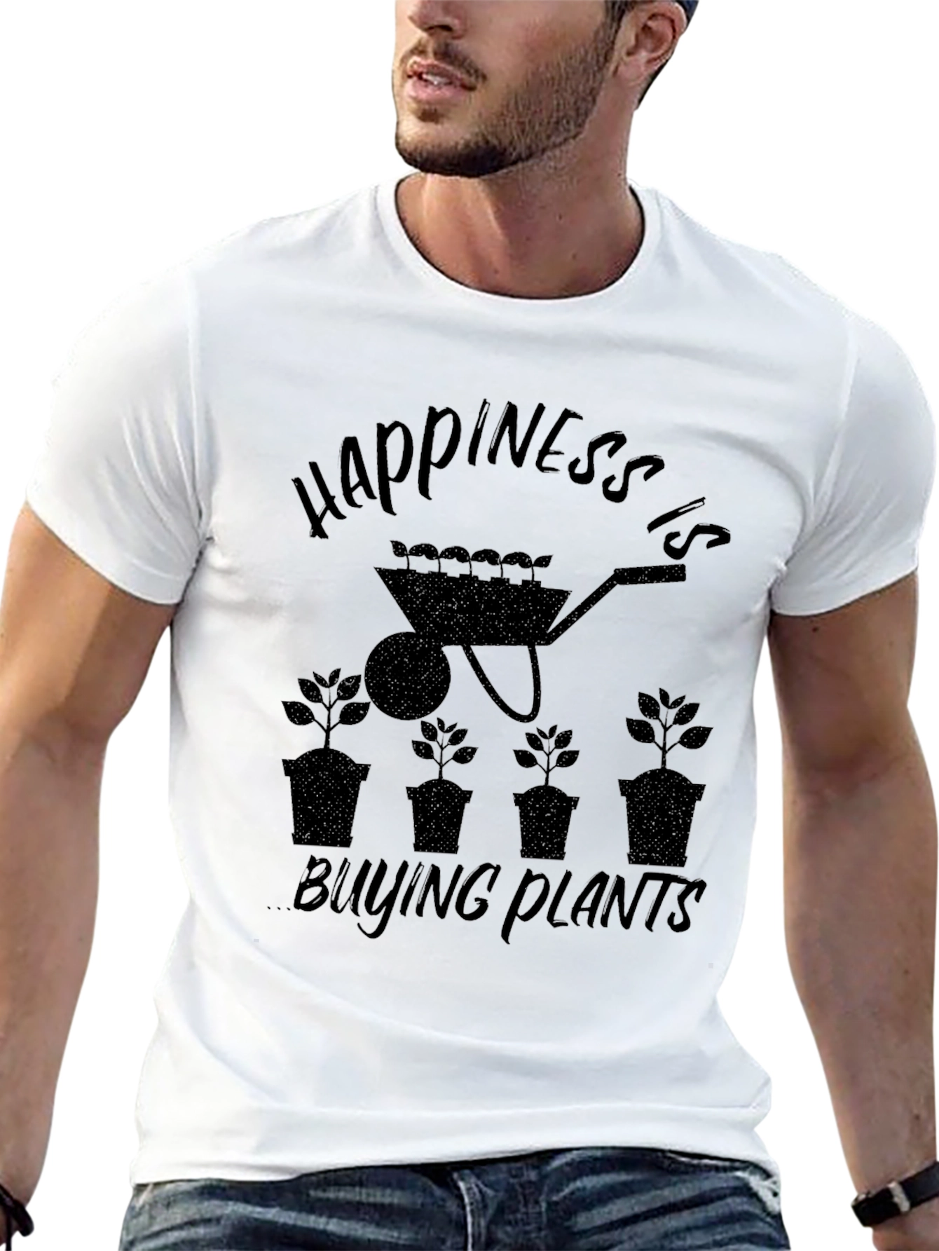 Happiness is Buying Plants T-Shirt