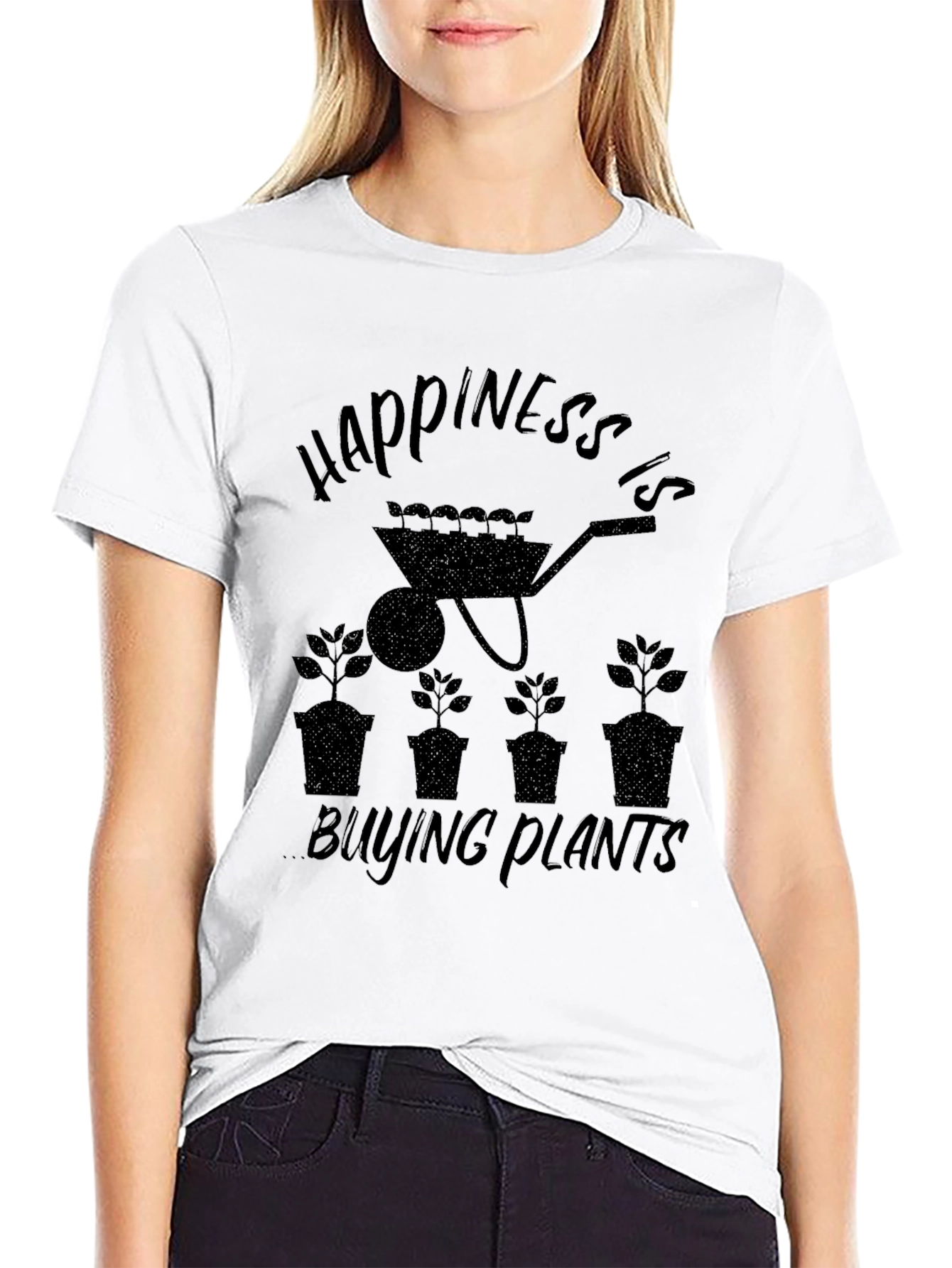 Happiness is Buying Plants T-Shirt