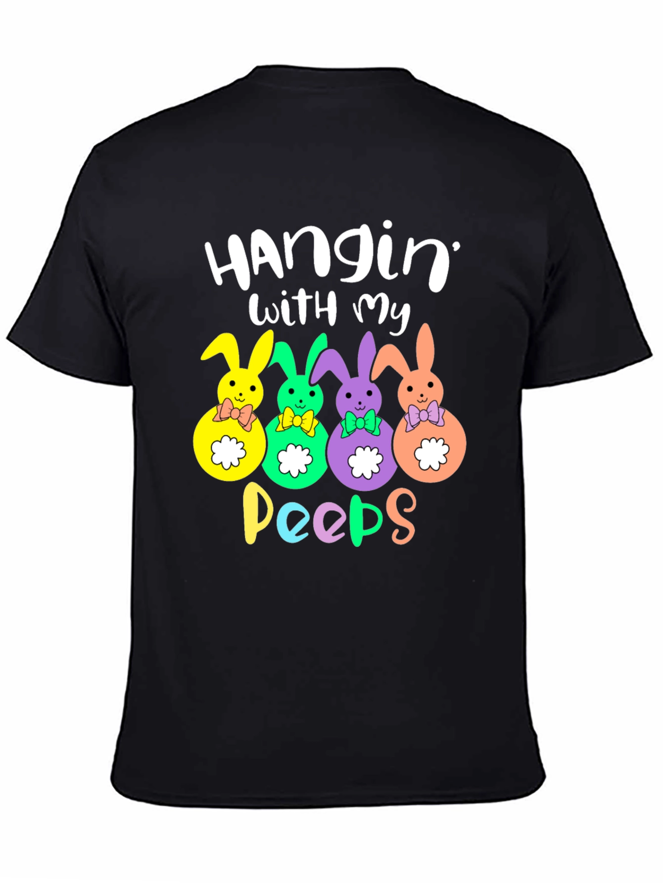 Hangin With My Peeps Easter Bunny T-Shirt
