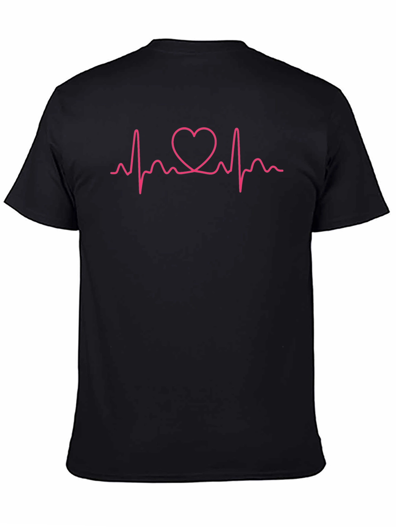 Heartbeat Heart Love Graphic T-Shirt