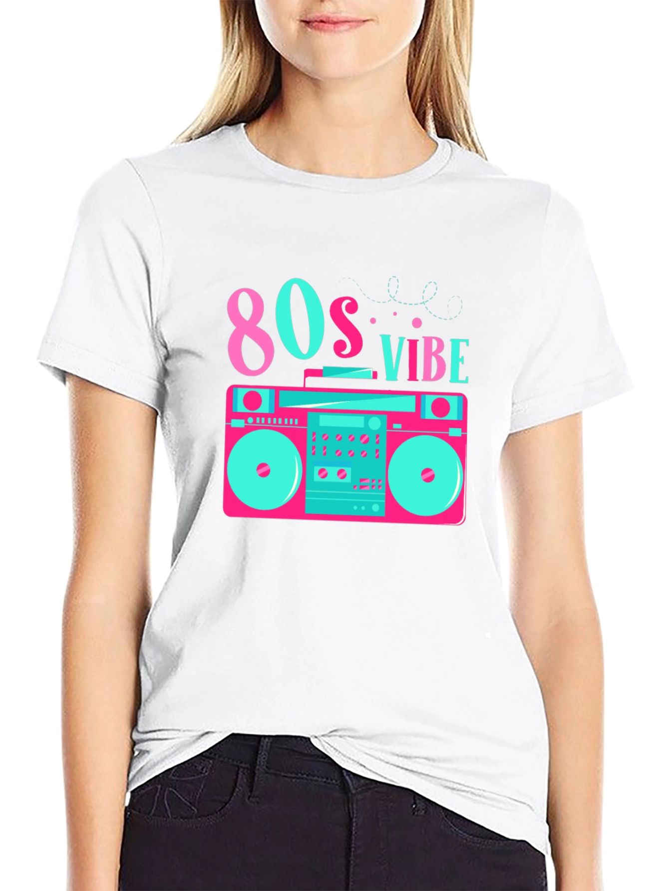 80s Vibe Retro Graphic T-Shirt