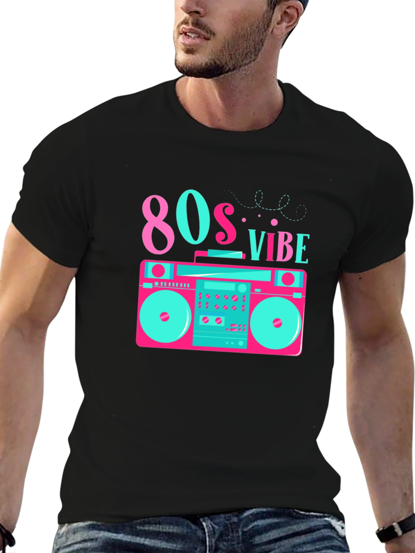 80s Vibe Retro Graphic T-Shirt