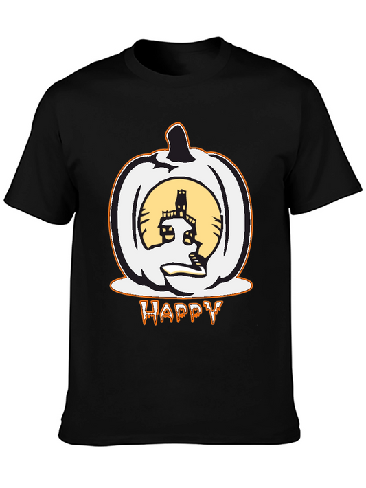 Halloween Pumpkin Happy T-Shirt