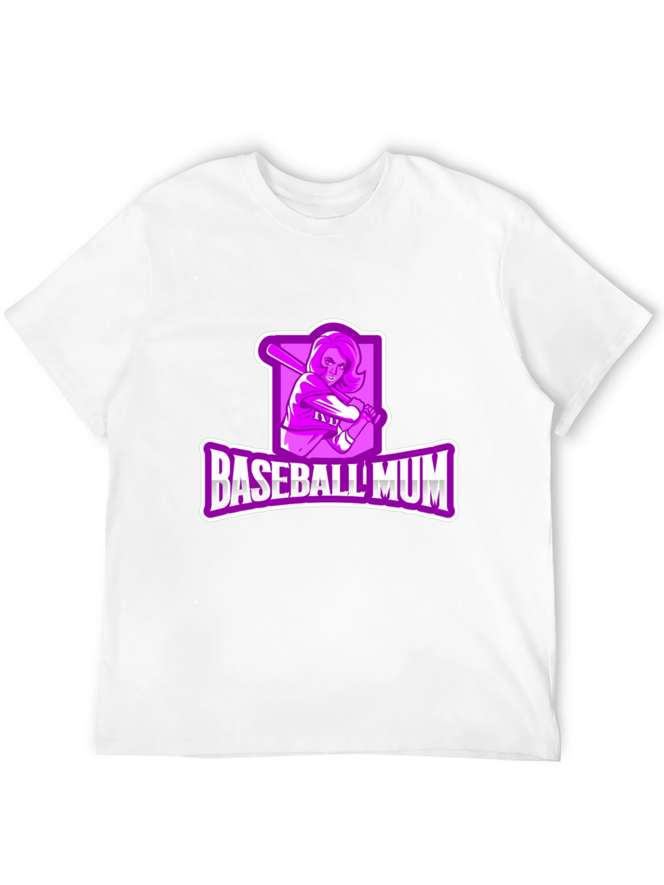 Baseball Mum Graphic T-Shirt