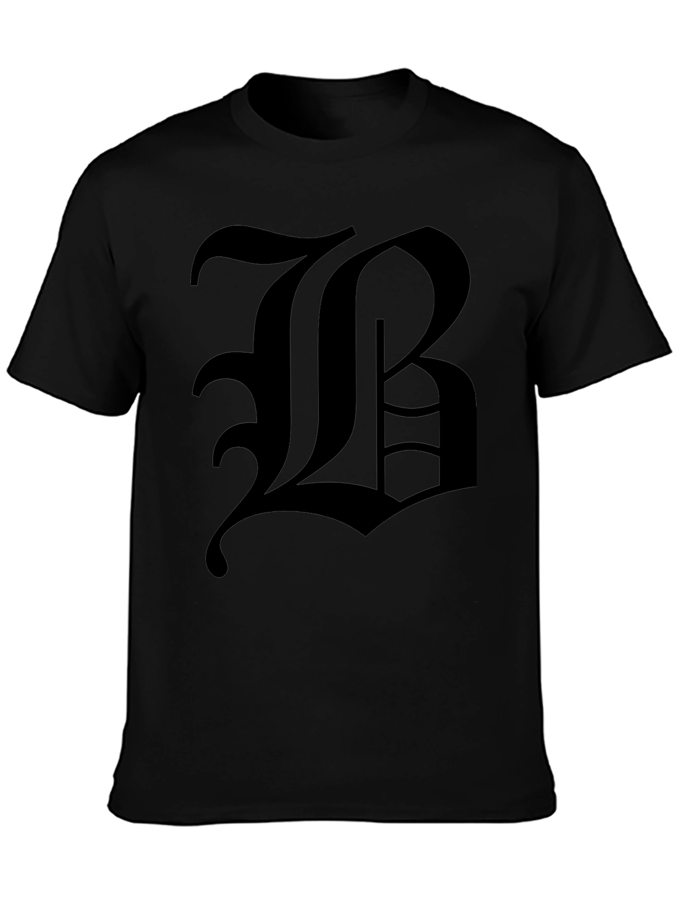 Gothic B Black T-Shirt