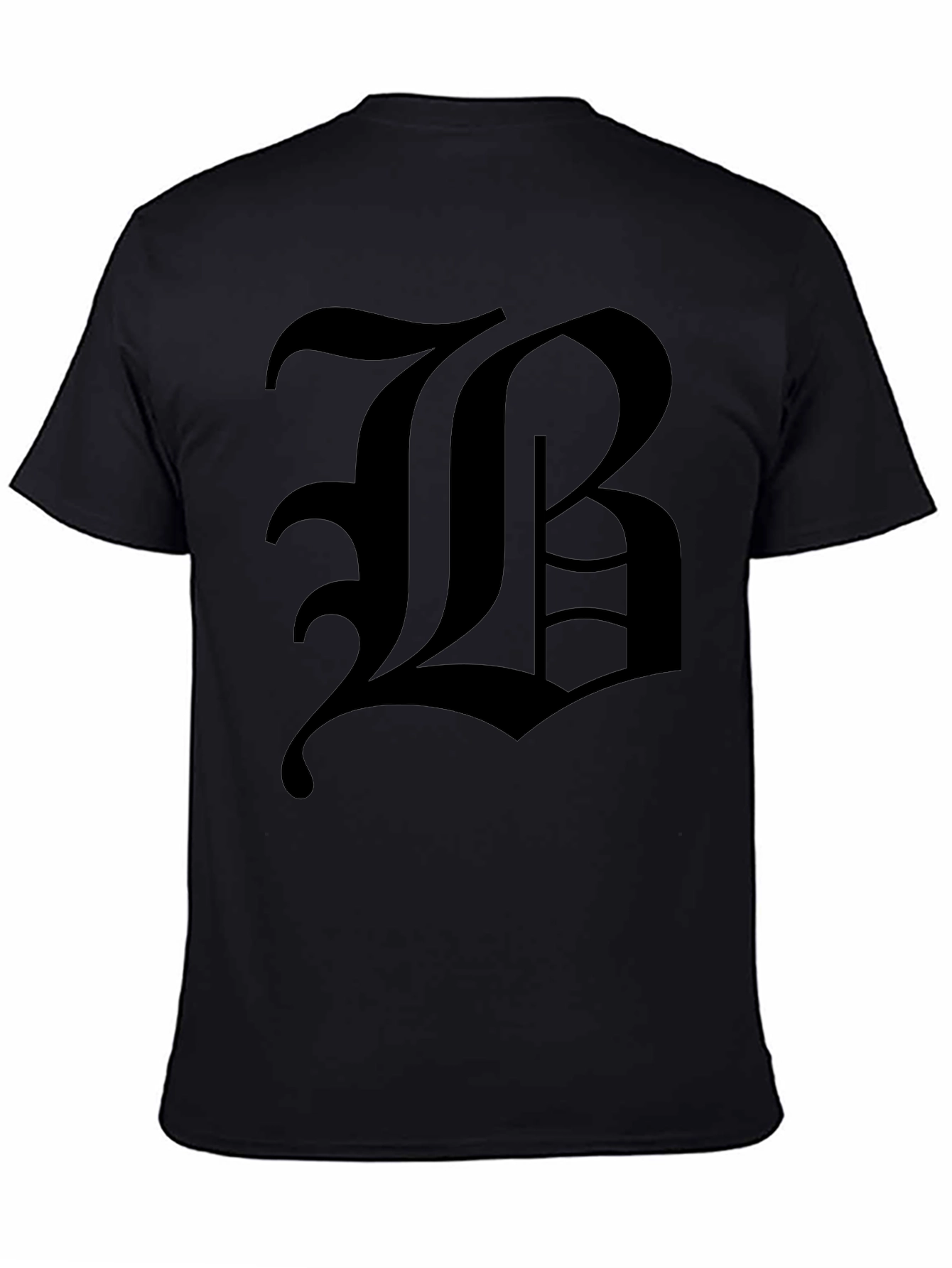 Gothic B Black T-Shirt