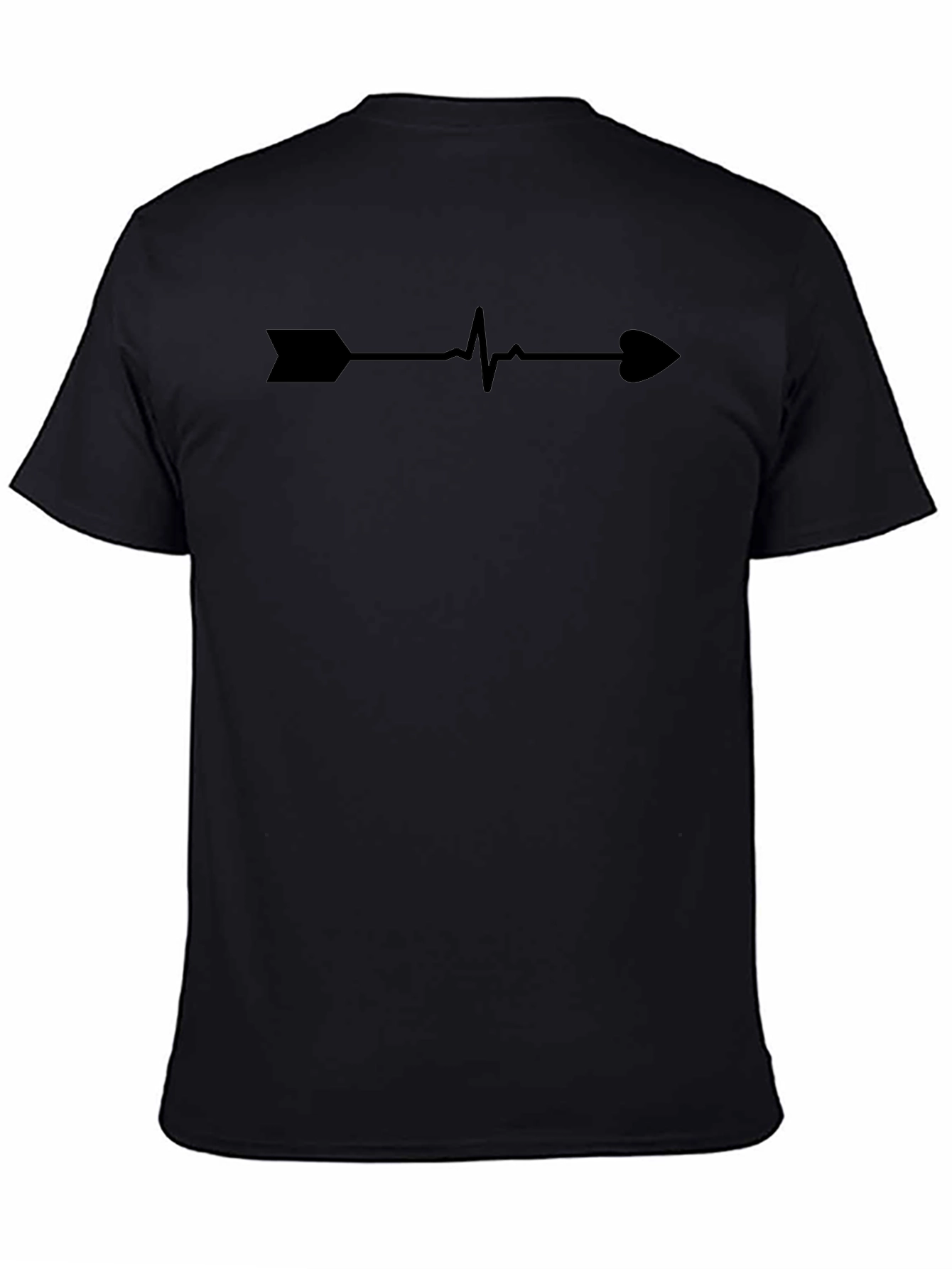 Arrow Heartbeat Graphic Tee - Stylish Casual Wear