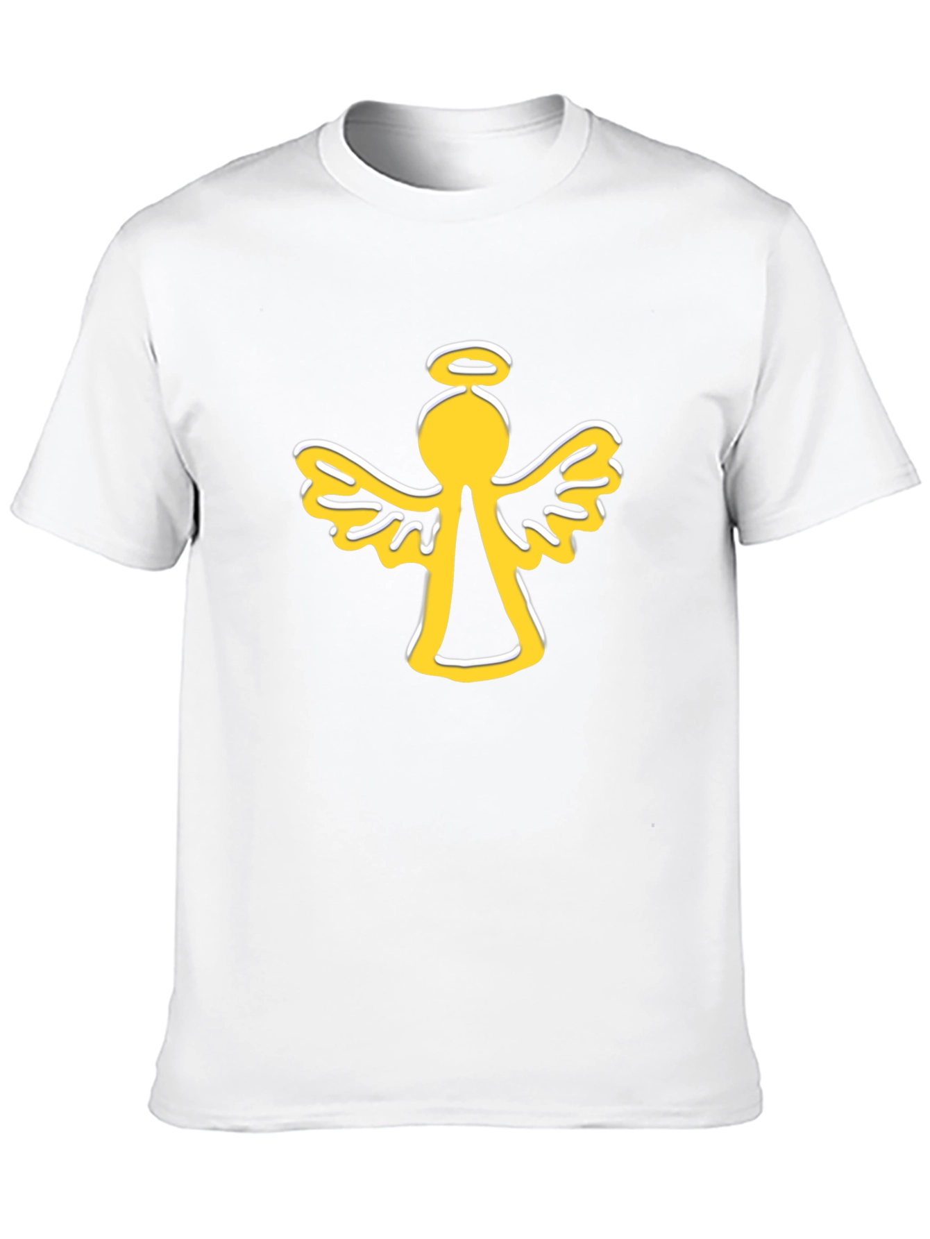 Angel Graphic Black T-Shirt