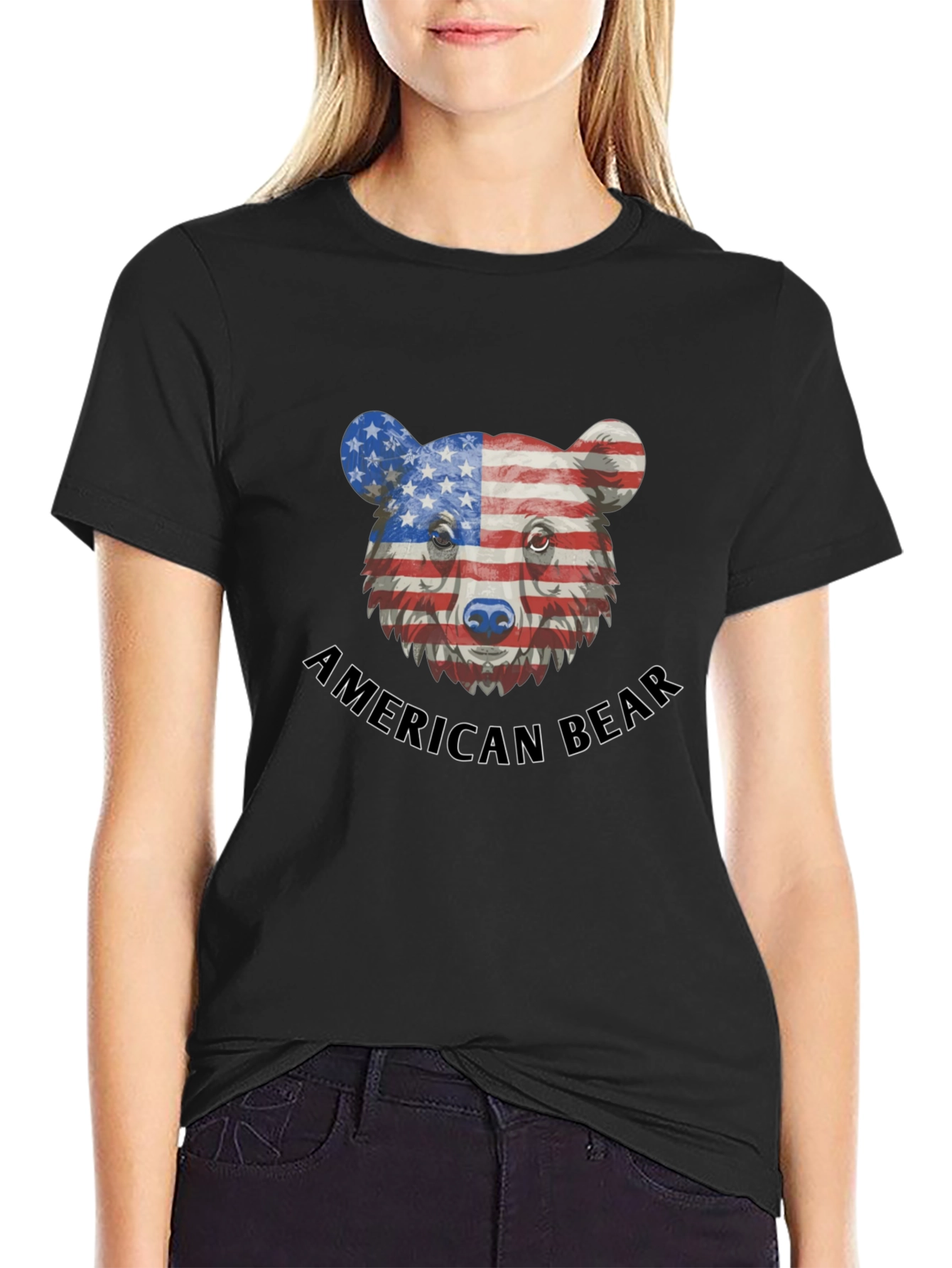 American Bear Graphic Tee