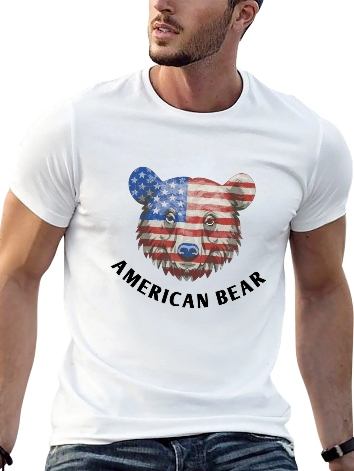 American Bear Graphic Tee