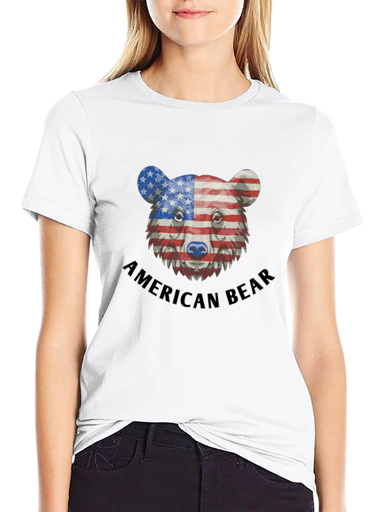 American Bear Graphic Tee