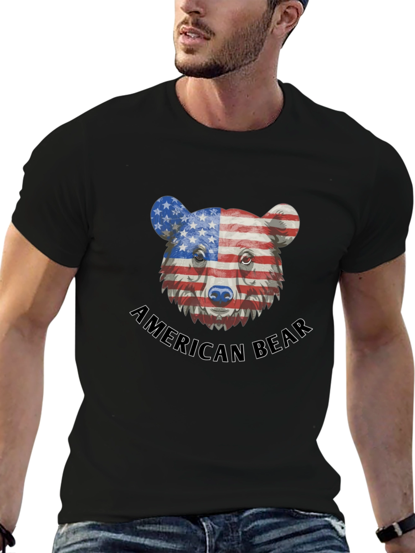 American Bear Graphic Tee