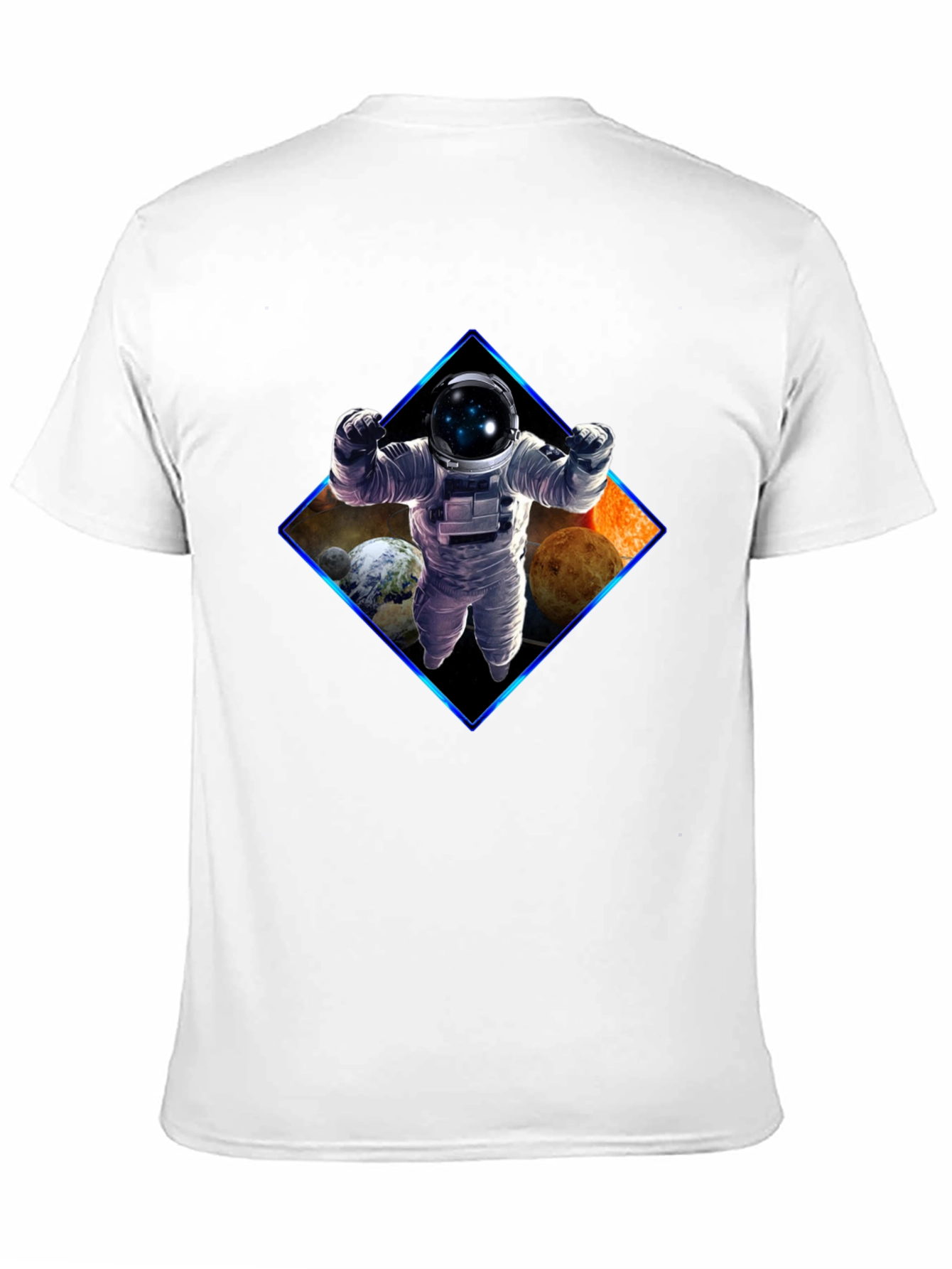 Astronaut Graphic Black T-Shirt
