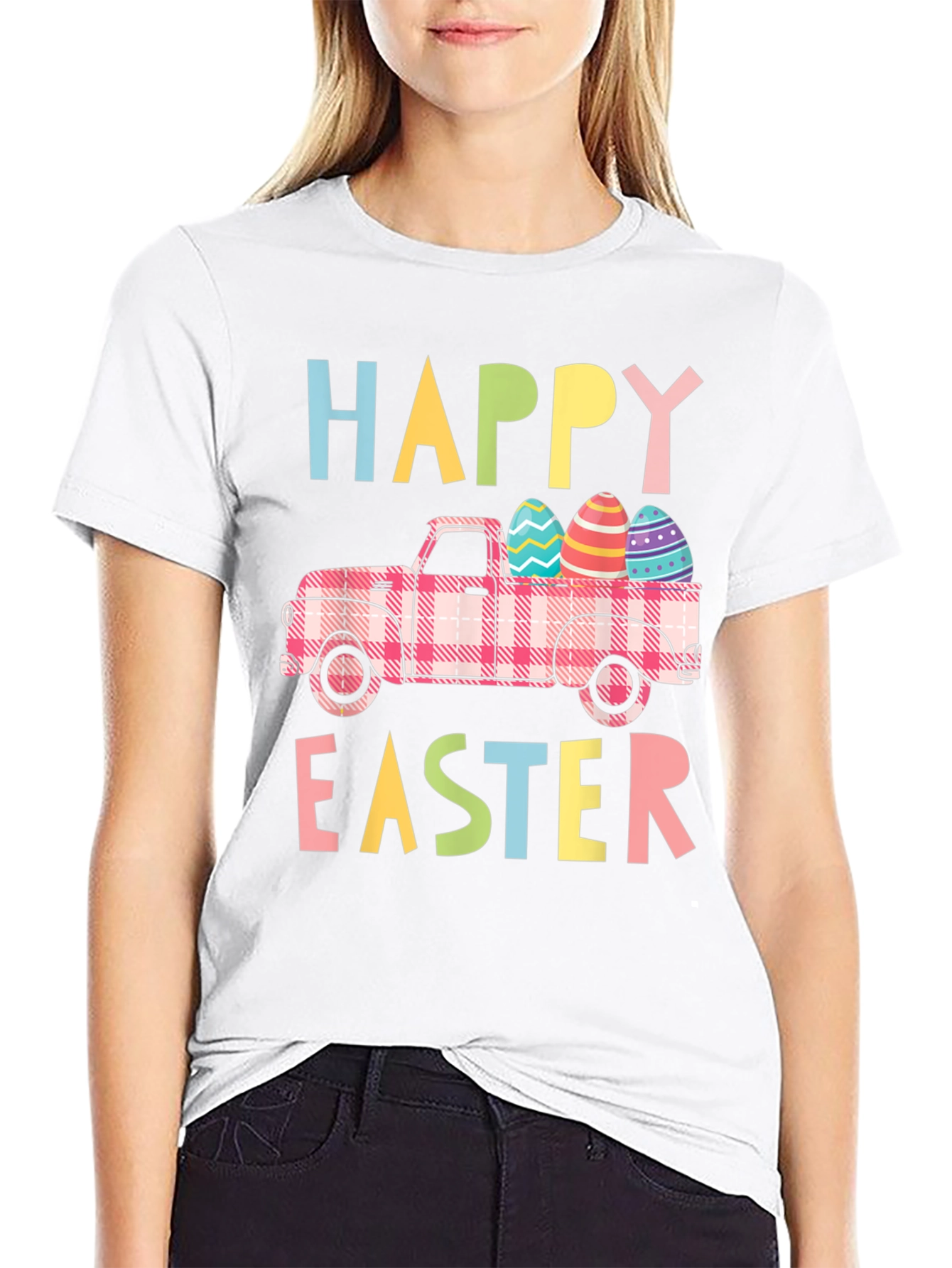 Happy Easter Truck T-Shirt