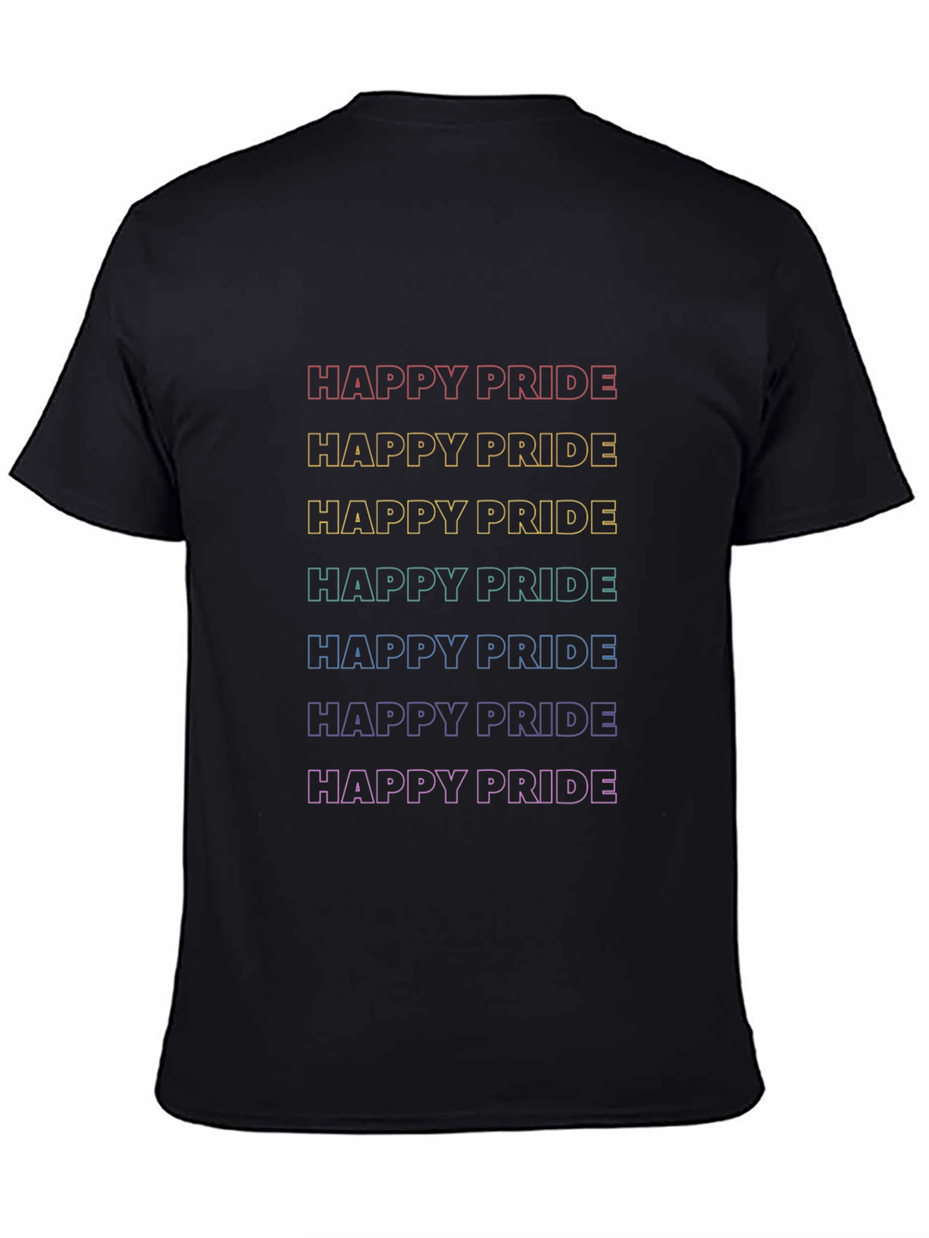 Happy Pride Rainbow T-Shirt