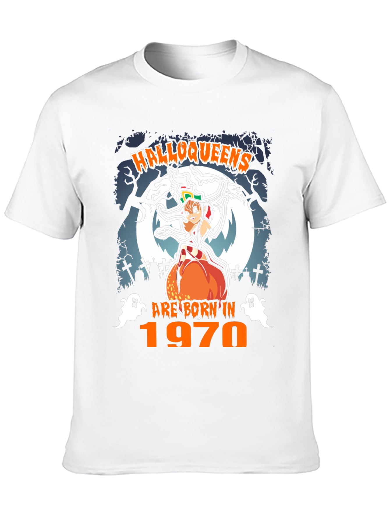 Halloweens Born in 1970 T-Shirt
