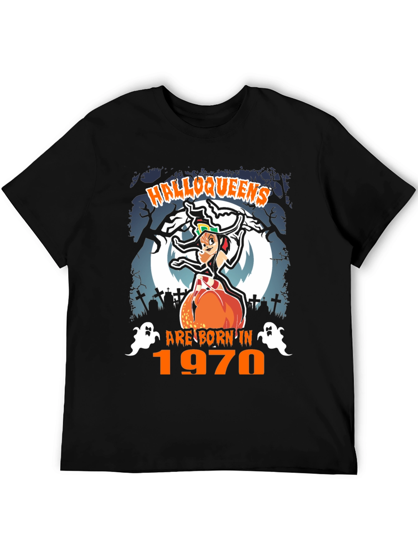Halloweens Born in 1970 T-Shirt