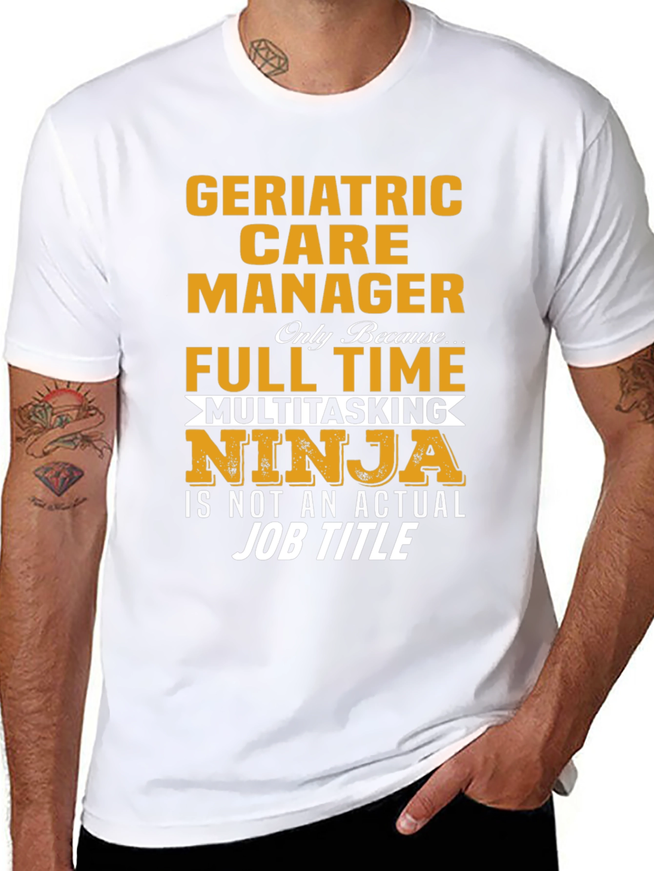 Geriatric Care Manager Ninja T-Shirt