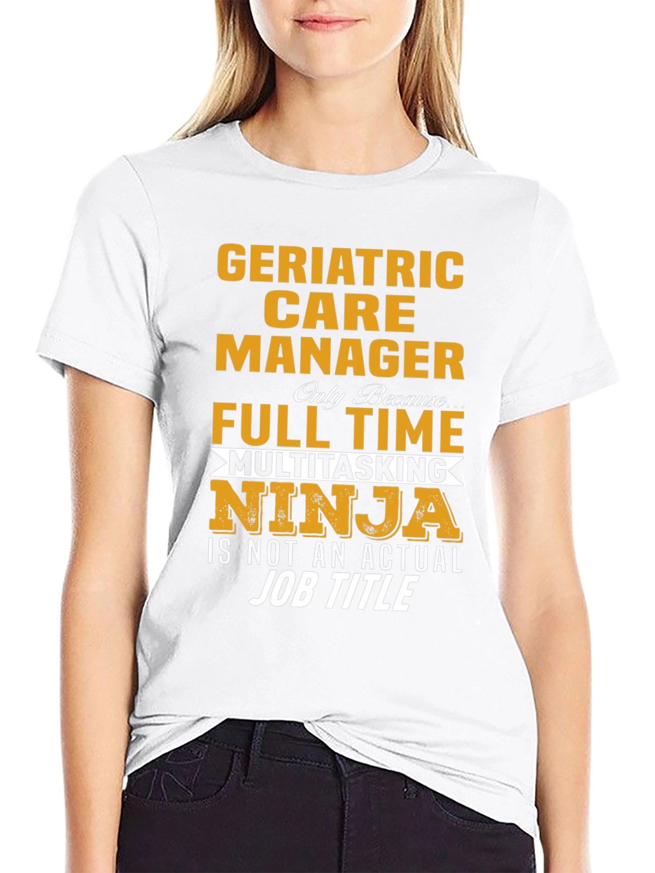 Geriatric Care Manager Ninja T-Shirt