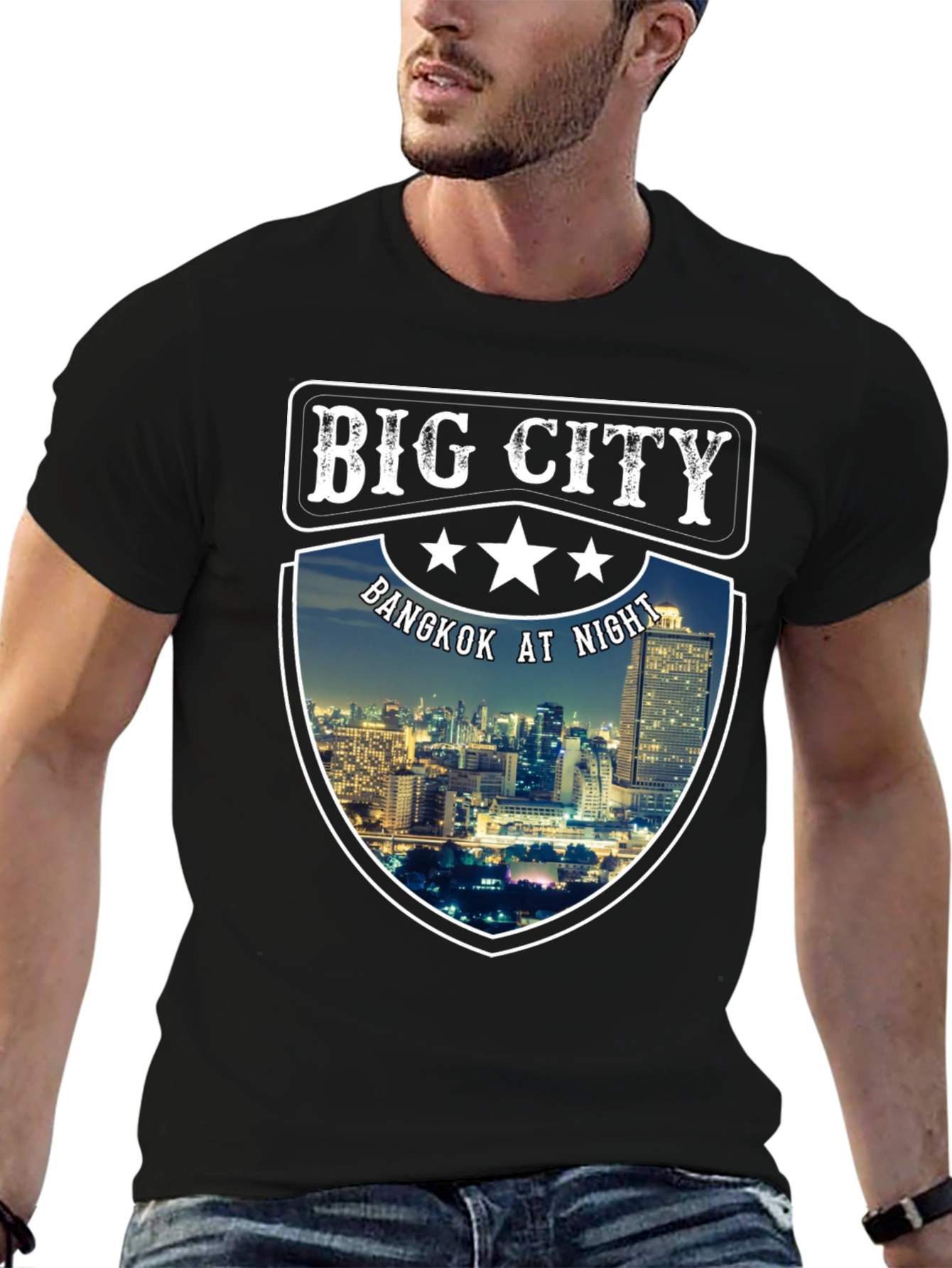 Bangkok at Night Graphic T-Shirt