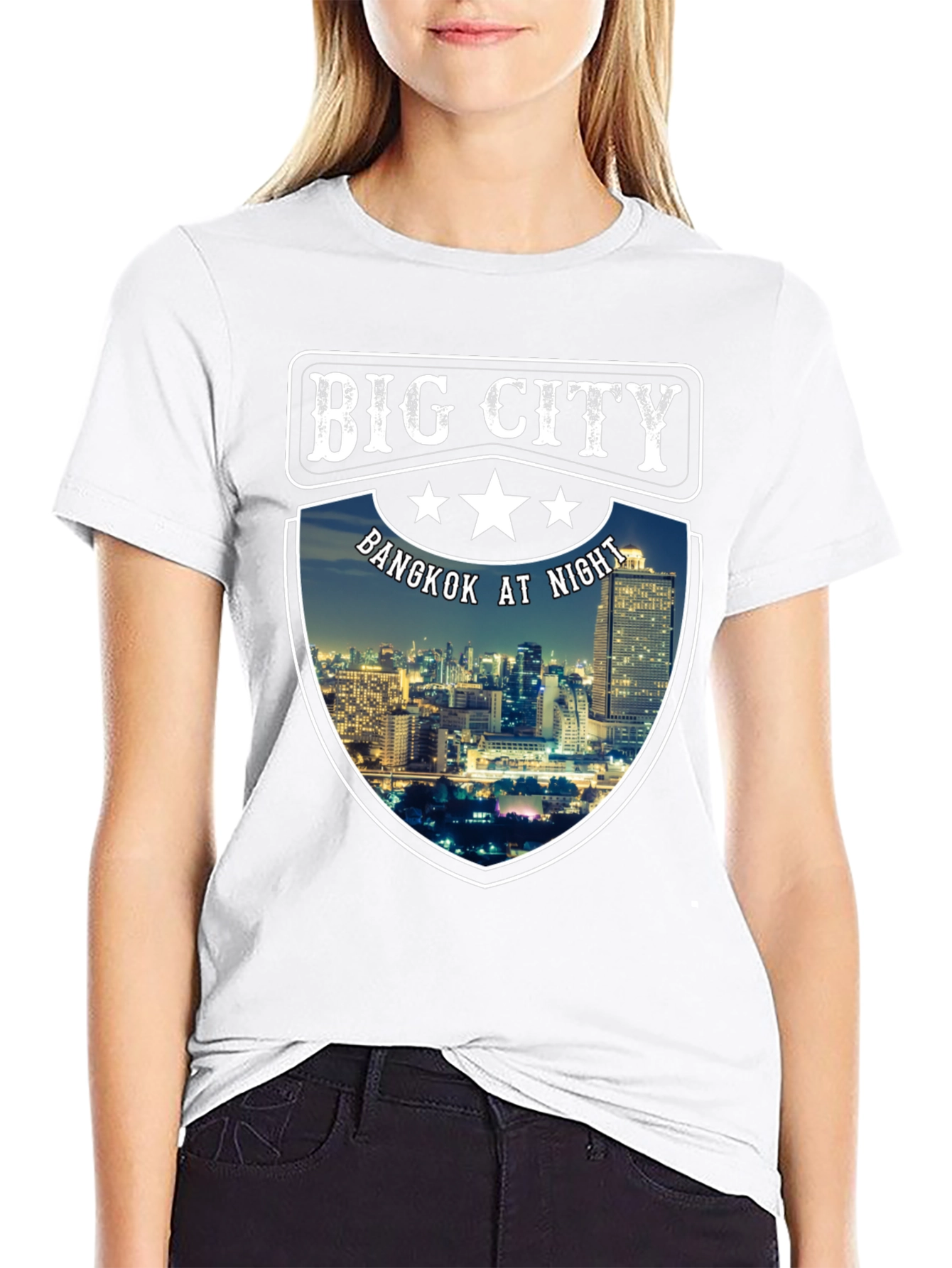 Bangkok at Night Graphic T-Shirt