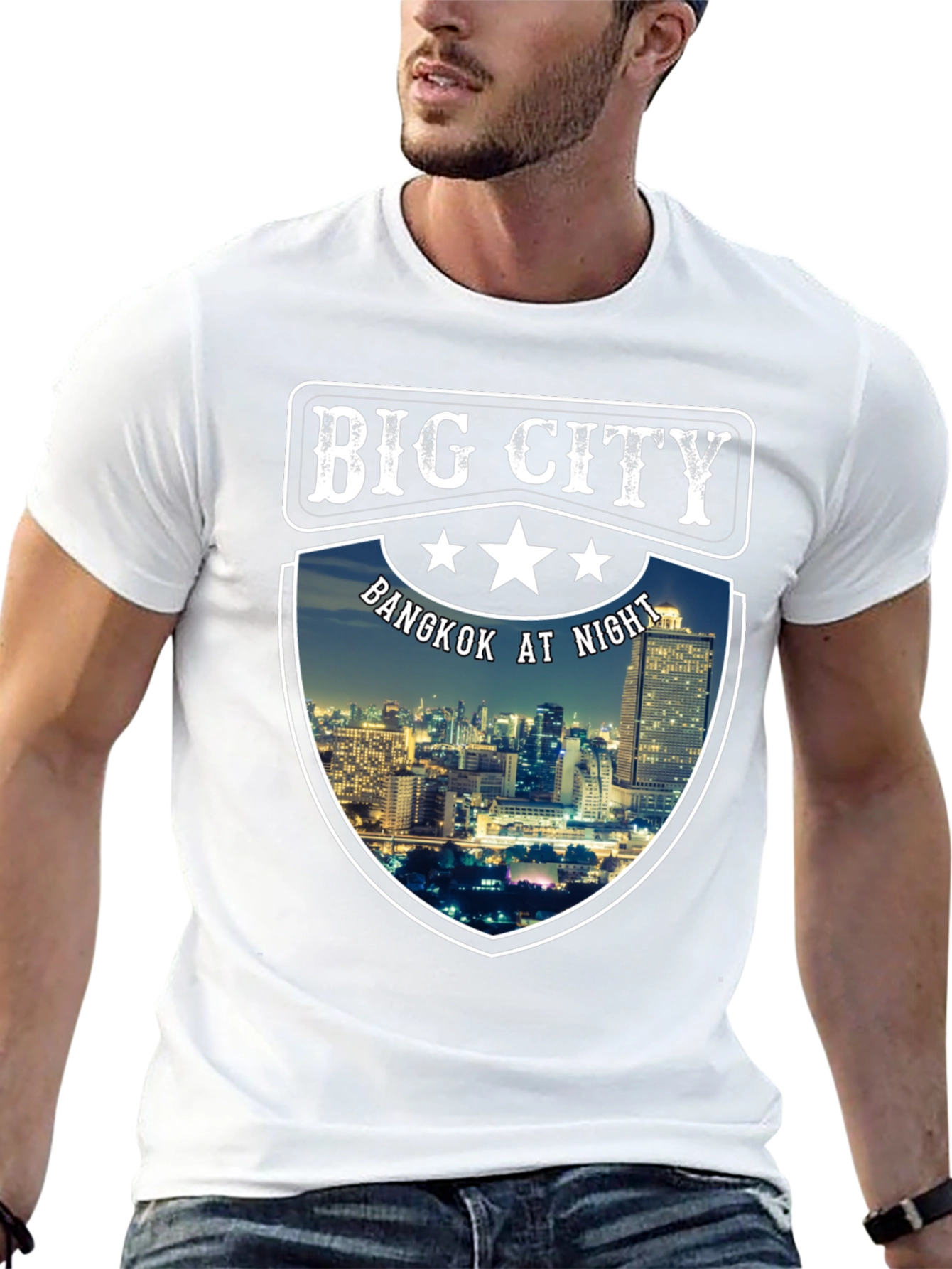 Bangkok at Night Graphic T-Shirt