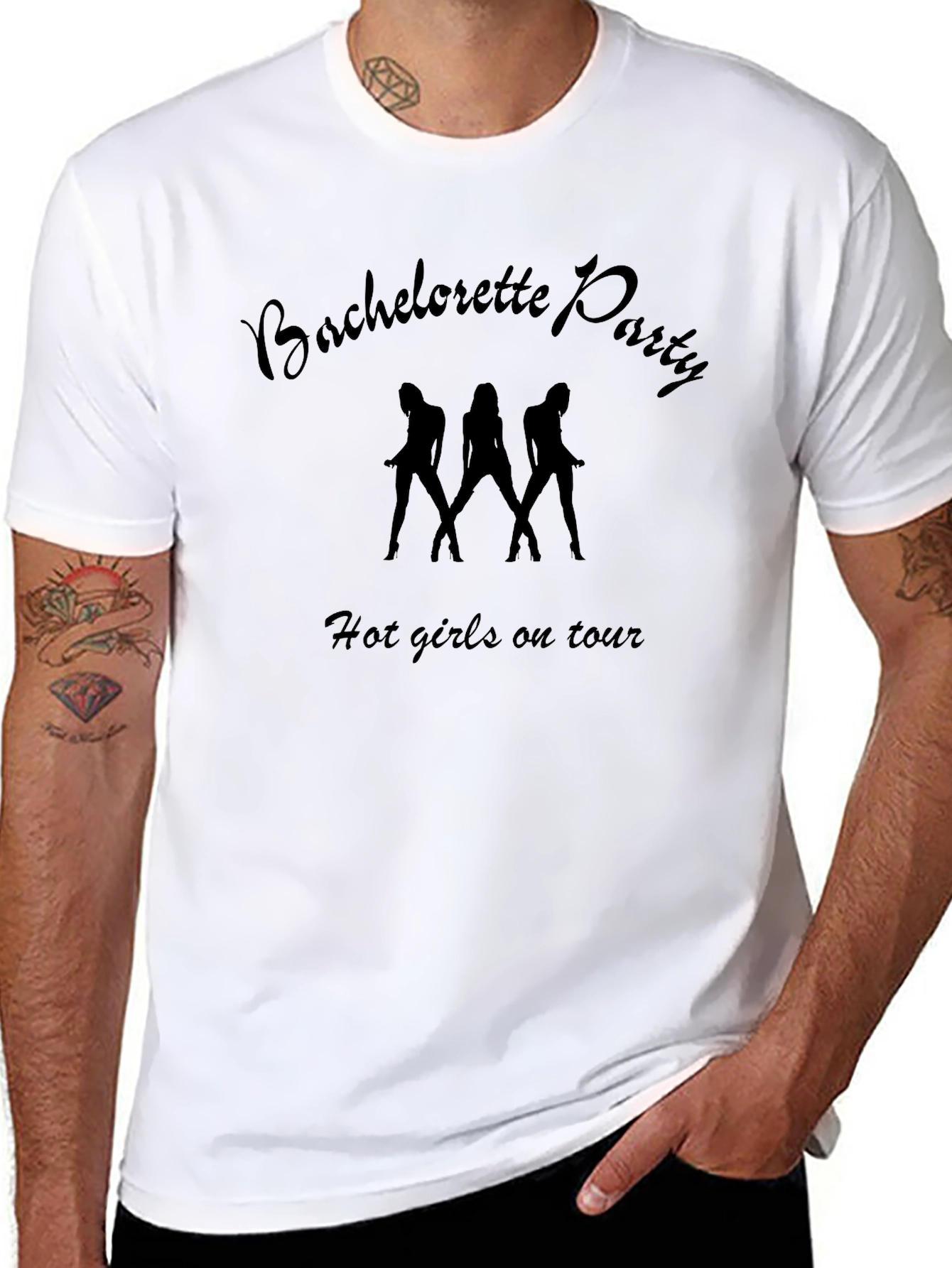 Bachelorette Party T-Shirt - Hot Girls On Tour