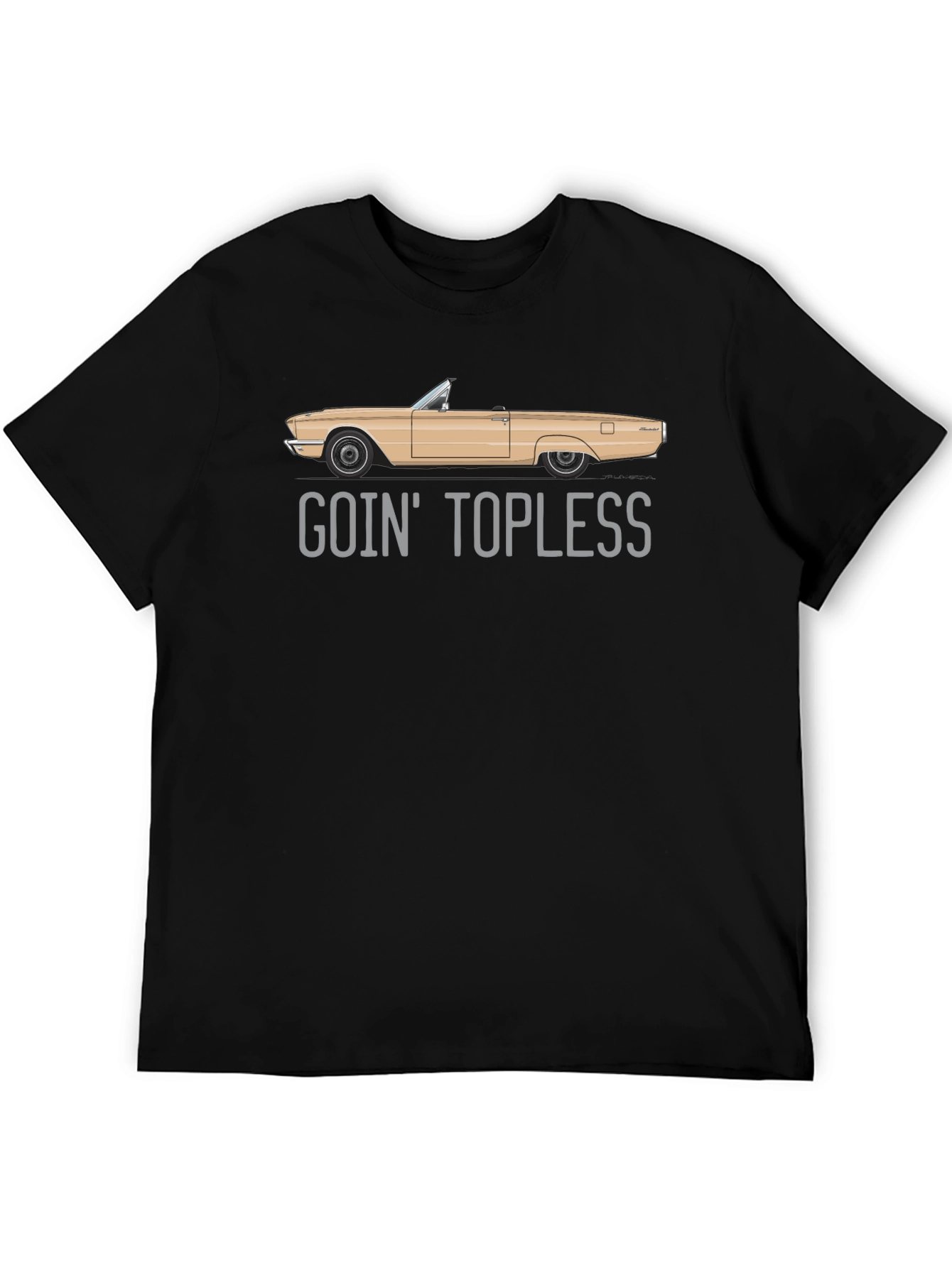Goin Topless Car Graphic Tee
