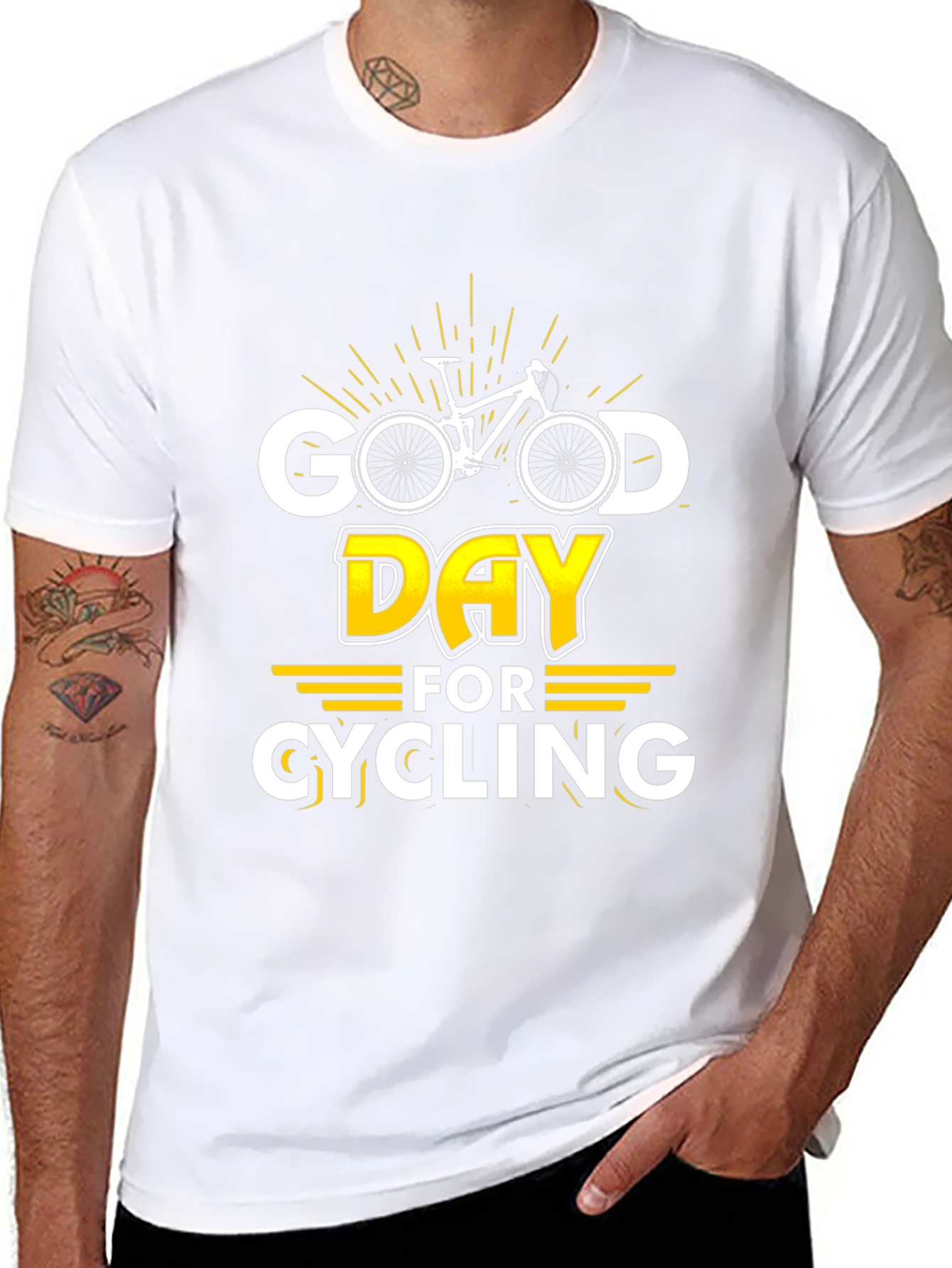 Good Day for Cycling Graphic T-Shirt