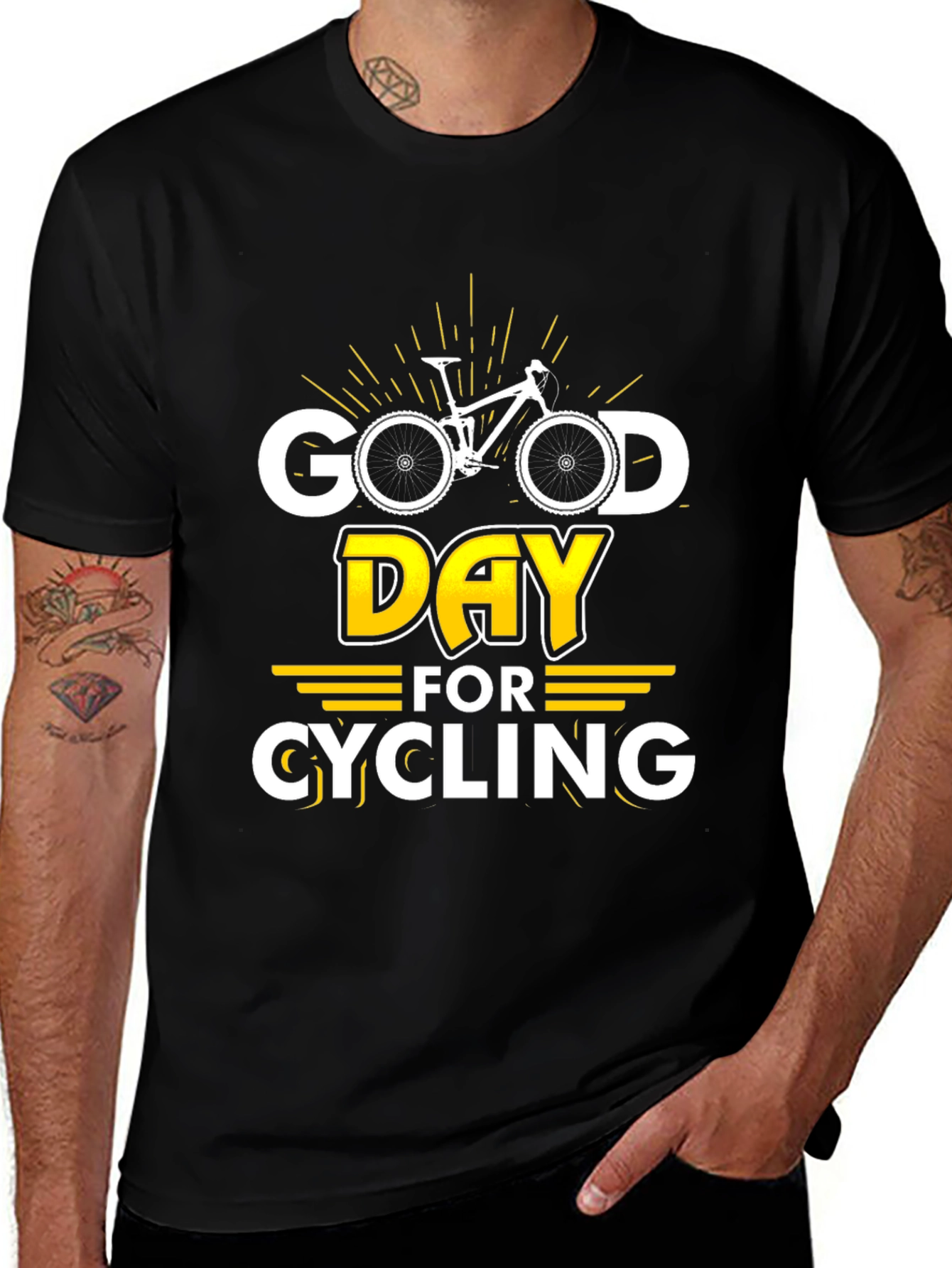 Good Day for Cycling Graphic T-Shirt