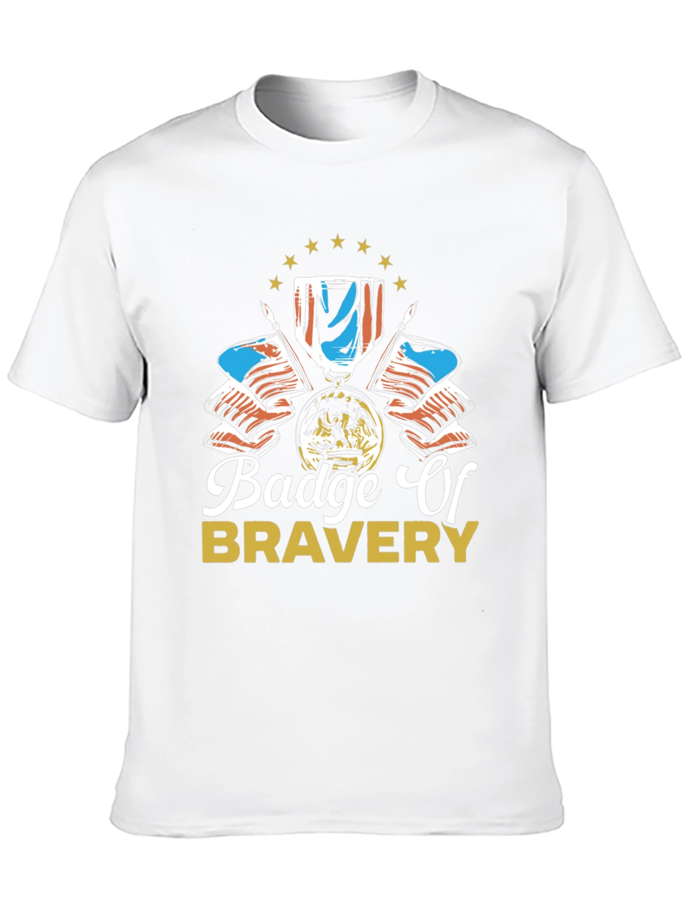 Badge of Bravery Graphic T-Shirt