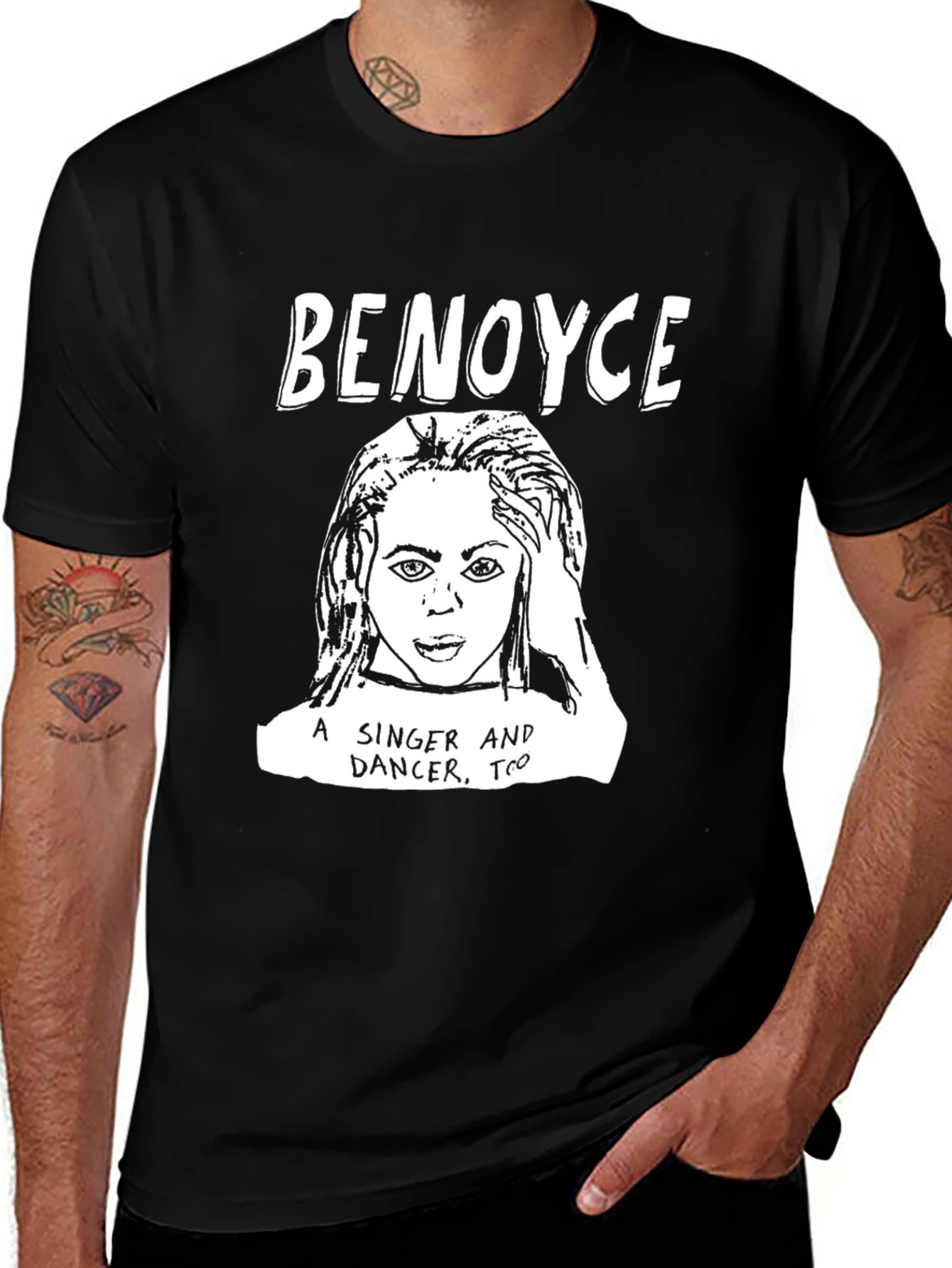Benoyce Singer Dancer T-Shirt Funny Tee